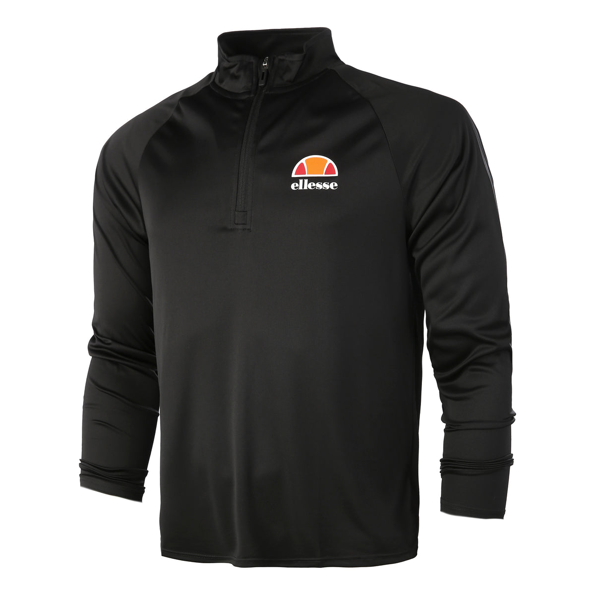 Ellesse Bovaro 1/2 Zip Långärmat Herrar - svart, Ellesse Bovaro 1/2 Zip Långärmat Herrar - svart,