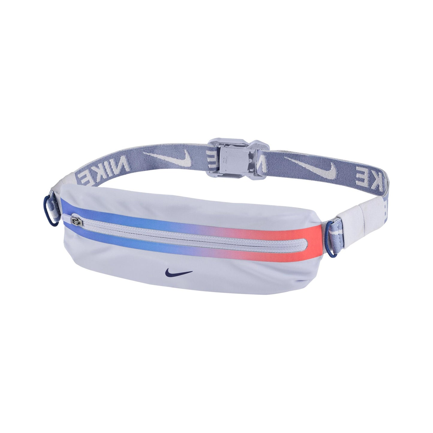 Nike Slim Waistpack 4.0 Löparbälte - ljusgrå, blå Nike Slim Waistpack 4.0 Löparbälte - ljusgrå, blå