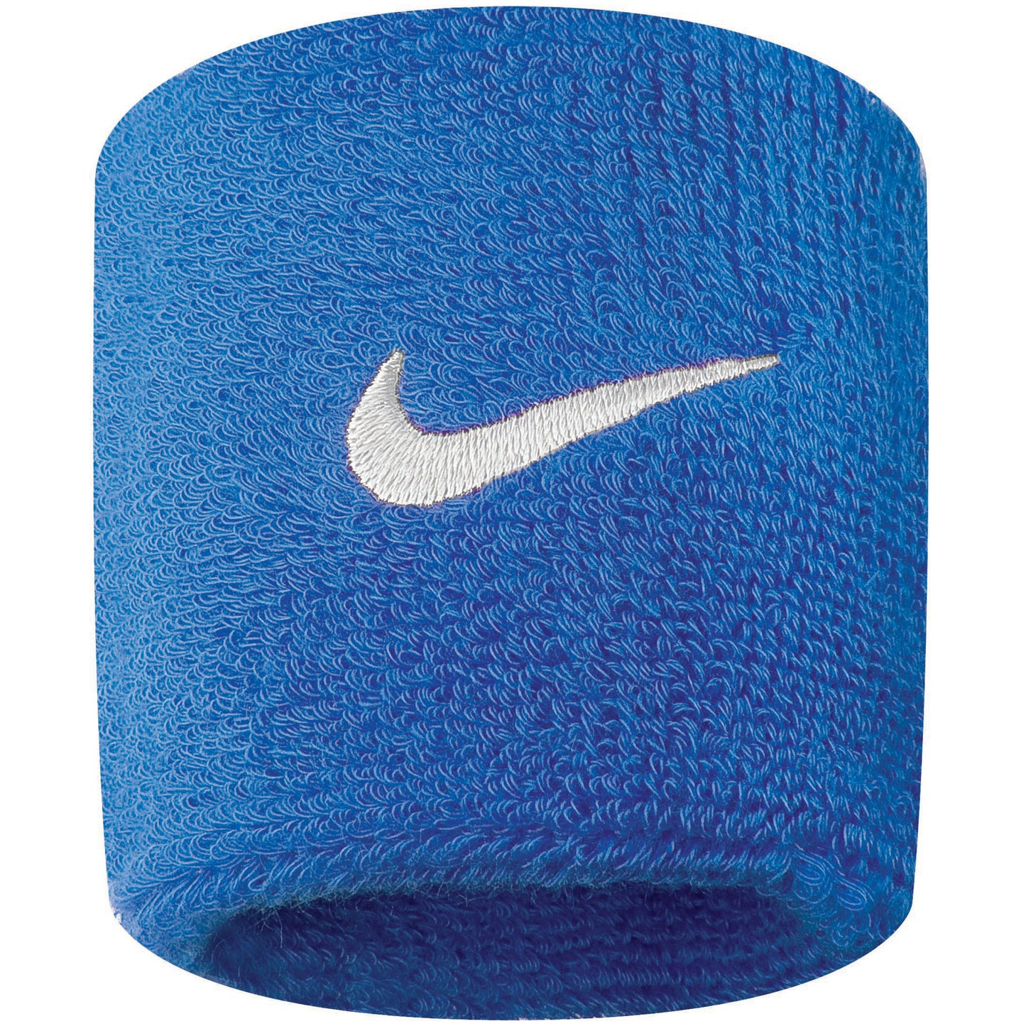 Nike Swoosh Svettband 2-pack kort - blå, vit Nike Swoosh Svettband 2-pack kort - blå, vit