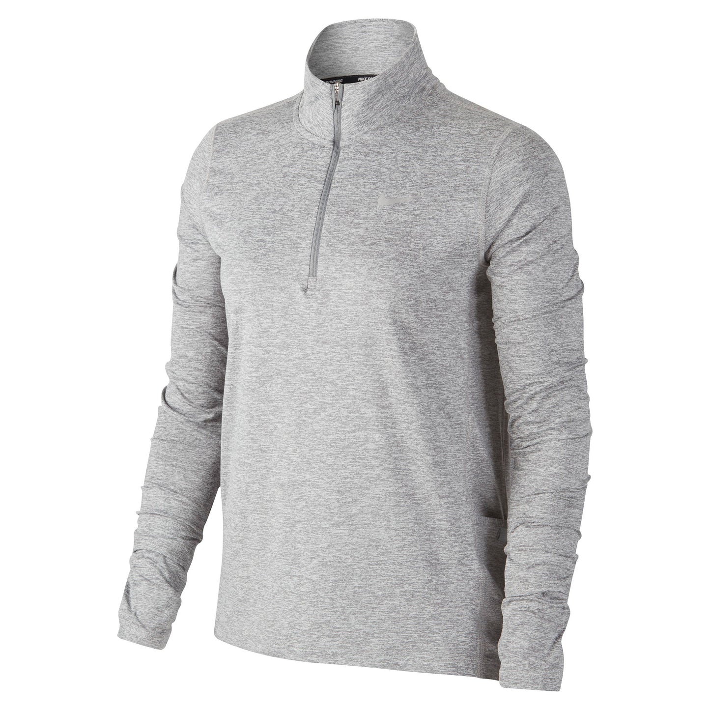 Nike Element Half-Zip Running Långärmat Damer - ljusgrå, silver Nike Element Half-Zip Running Långärmat Damer - ljusgrå, silver