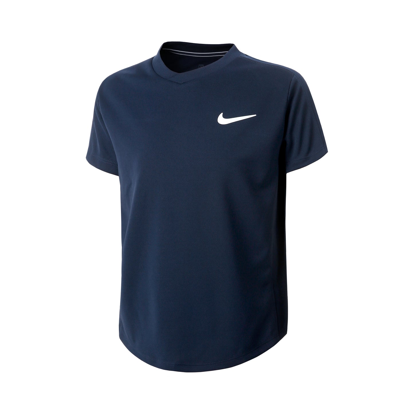 Nike Court Dri-Fit T-shirt Pojkar - mörkblå, vit Nike Court Dri-Fit T-shirt Pojkar - mörkblå, vit