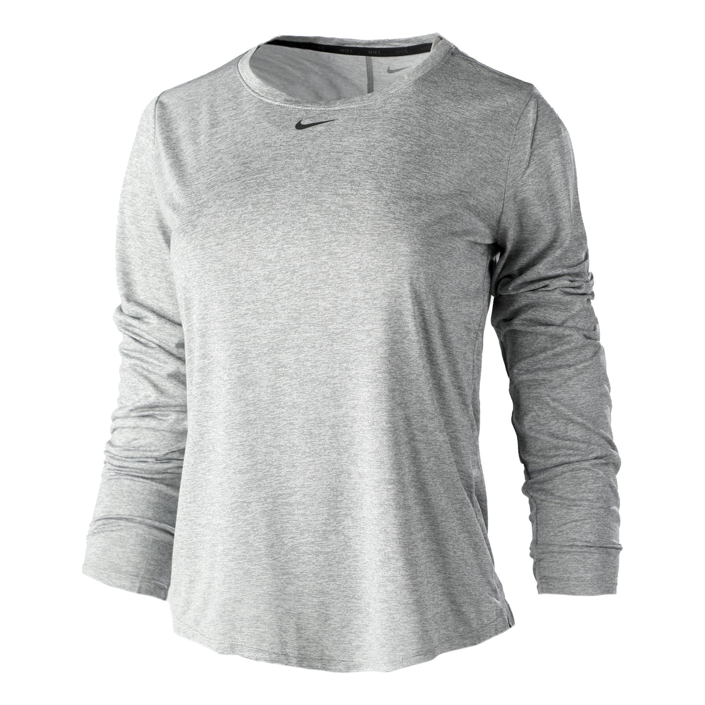 Nike Dri-Fit One Standard Långärmat Damer - grå, svart Nike Dri-Fit One Standard Långärmat Damer - grå, svart