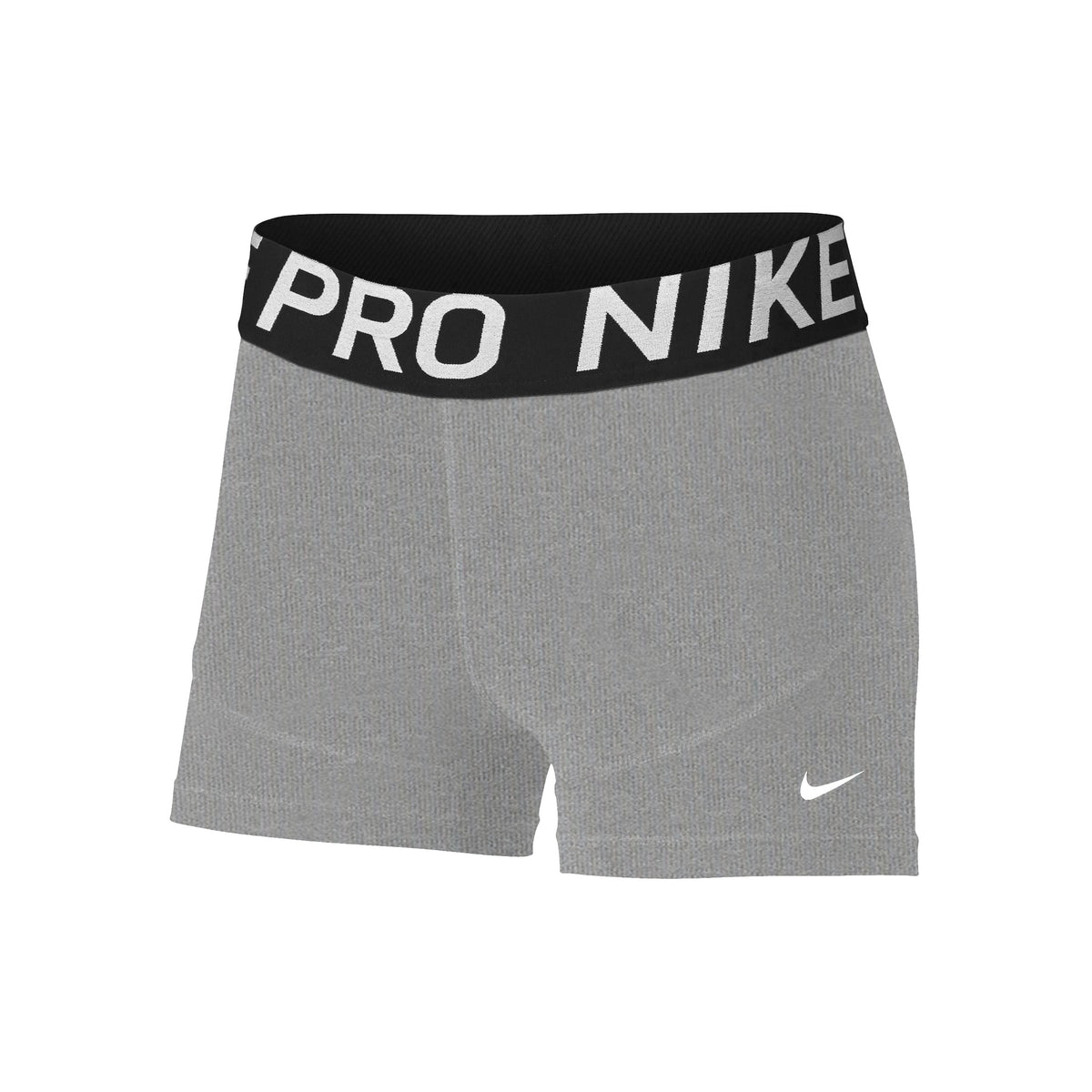 Nike Dri-Fit Big Kids 3in Shorts Flickor-grå,vit Nike Dri-Fit Big Kids 3in Shorts Flickor-grå,vit