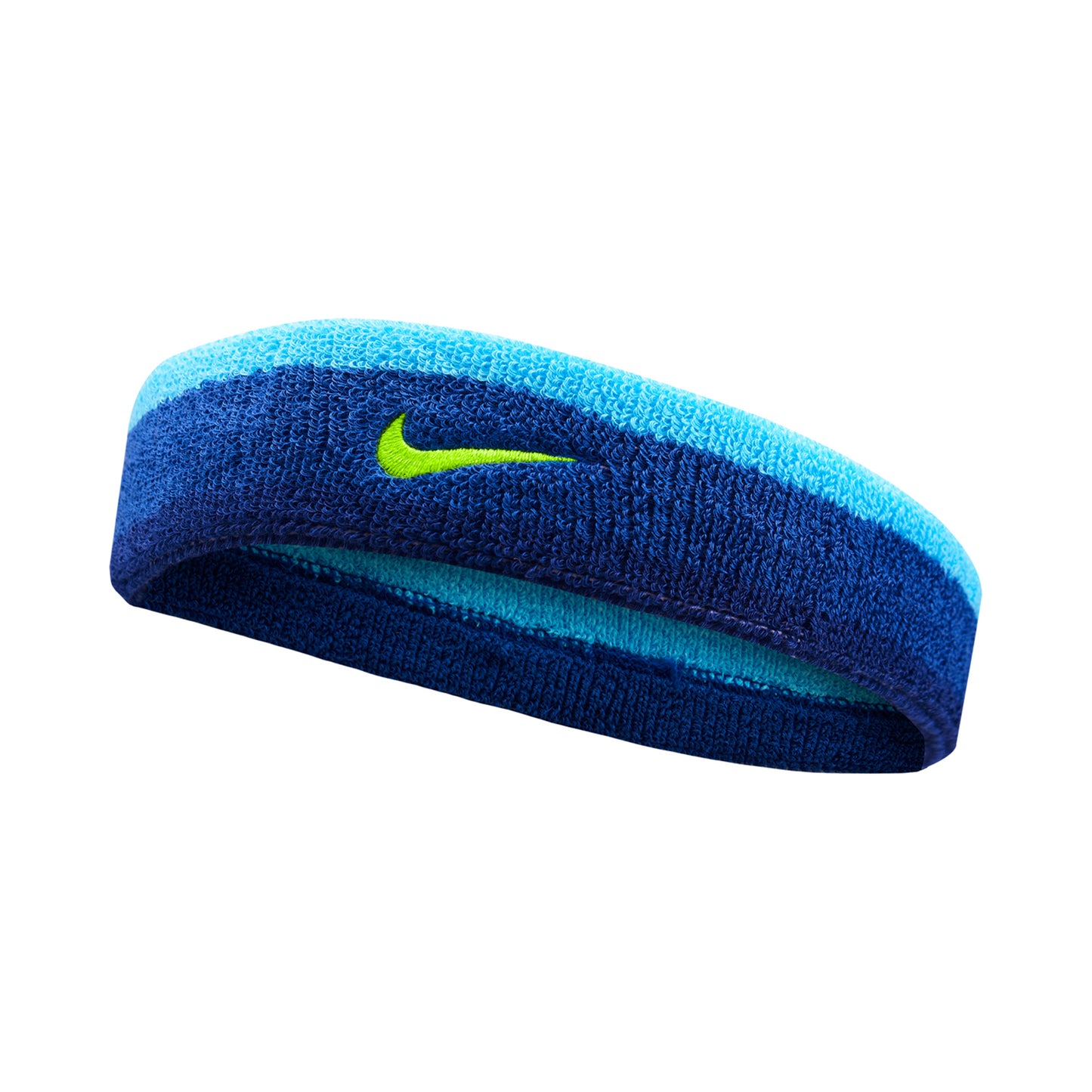 Nike Swoosh Pannband Unisex - blå, grön Nike Swoosh Pannband Unisex - blå, grön