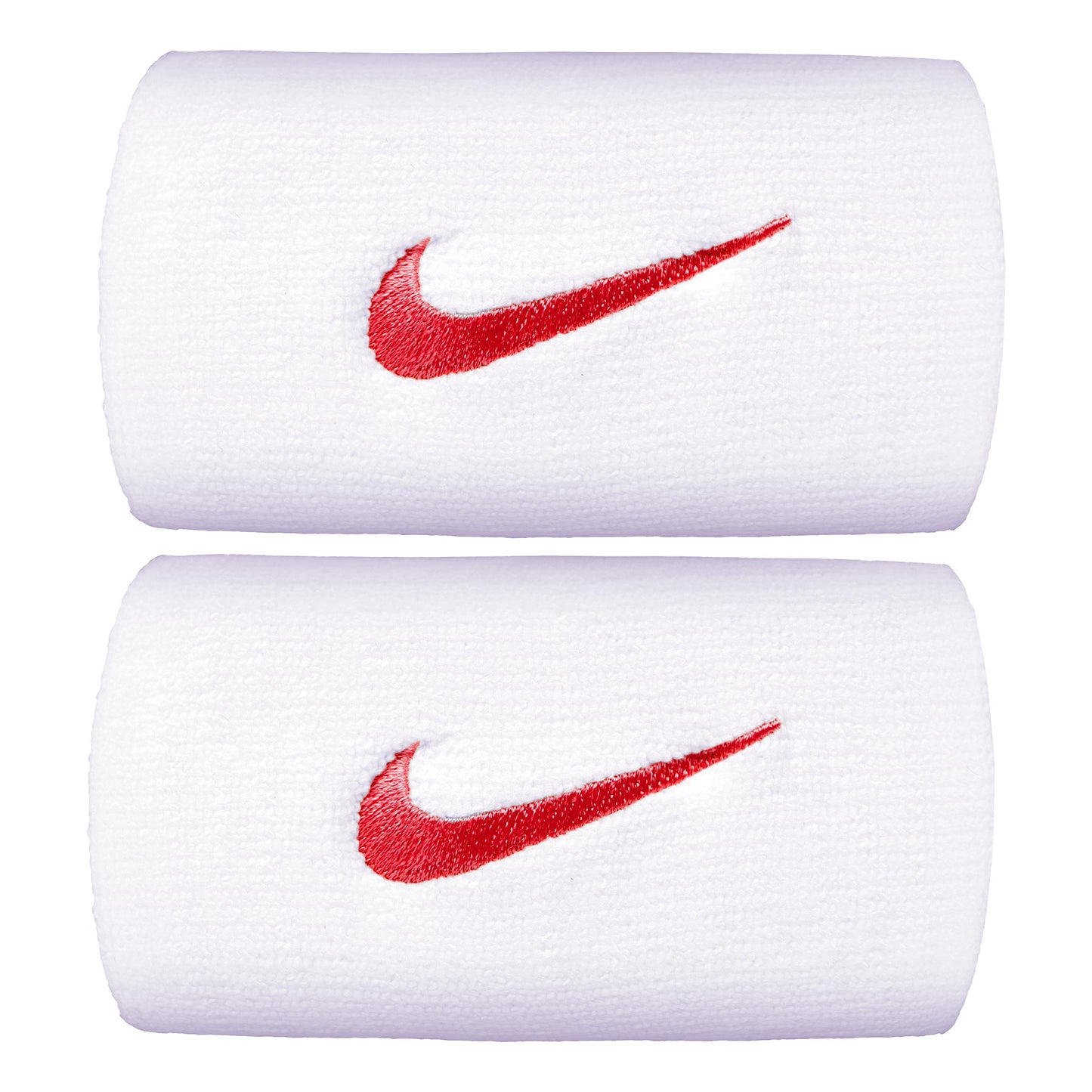 Nike Premier DW Svettband 2-pack lång - vit, röd Nike Premier DW Svettband 2-pack lång - vit, röd