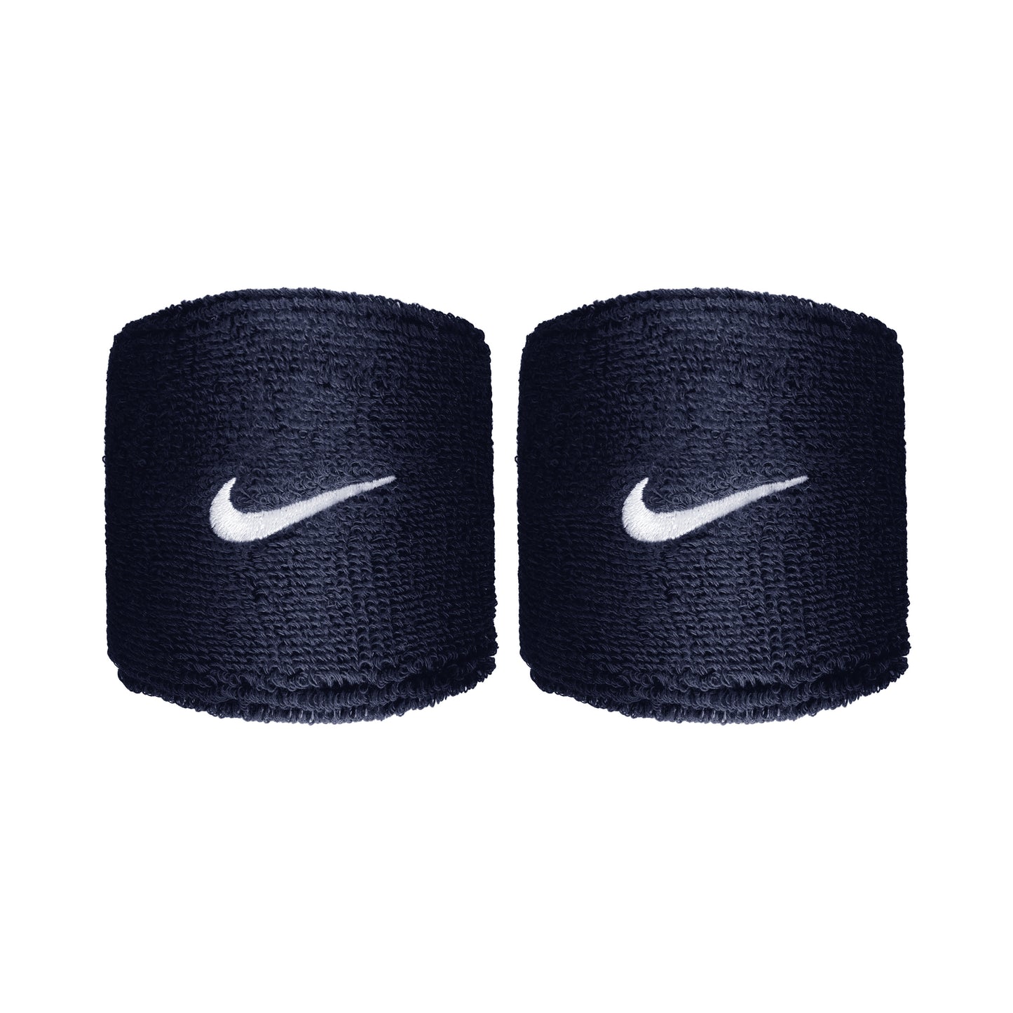 Nike Swoosh Classic Svettband kort - mörkblå, vit Nike Swoosh Classic Svettband kort - mörkblå, vit