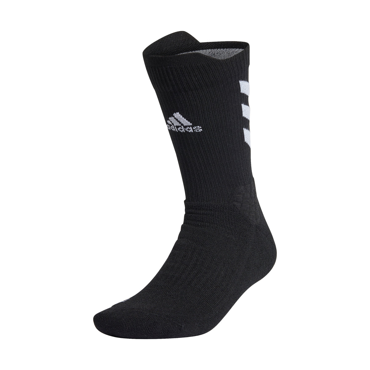 adidas Alphaskin Crew Sportstrumpor Unisex - svart, vit adidas Alphaskin Crew Sportstrumpor Unisex - svart, vit