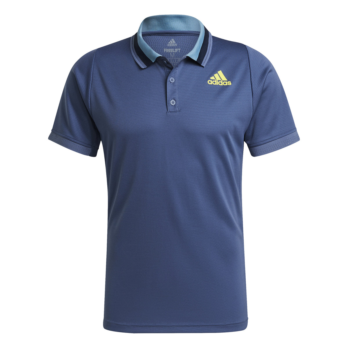 adidas Primeblue Freelift Heather Polo Herrar - mörkblå, gul adidas Primeblue Freelift Heather Polo Herrar - mörkblå, gul