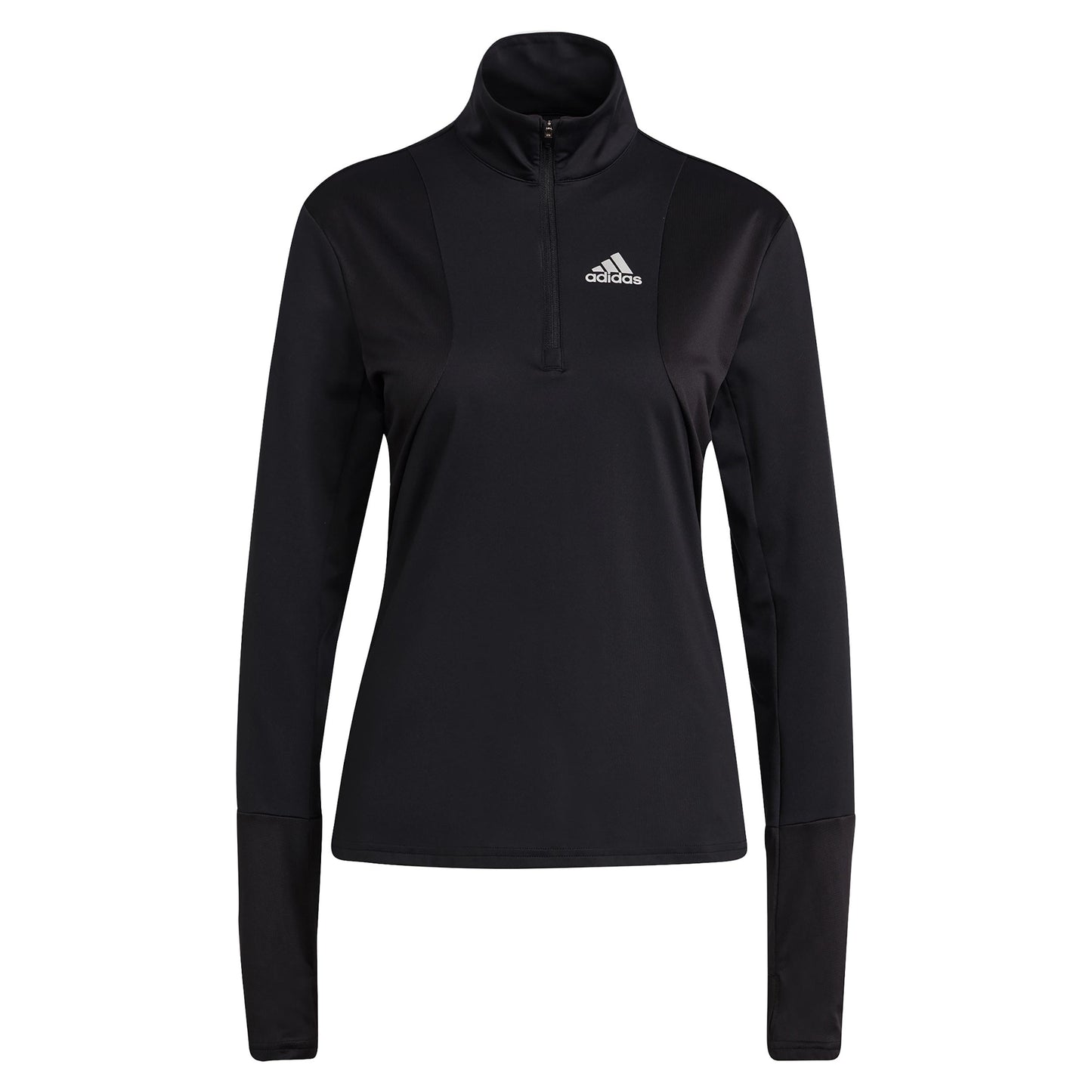 adidas Own The Run Half-Zip Långärmat Damer - svart, vit adidas Own The Run Half-Zip Långärmat Damer - svart, vit