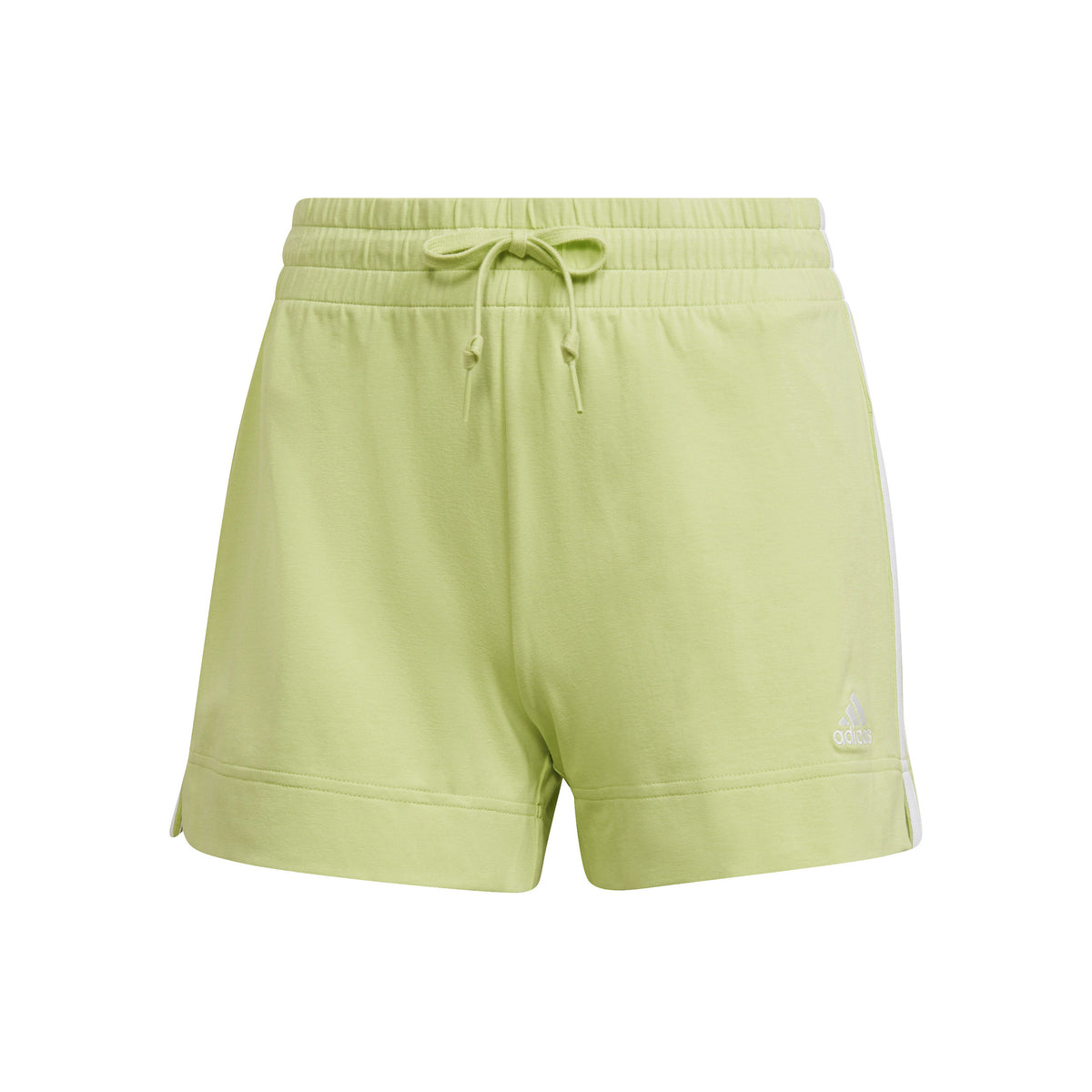 adidas Slim 3-Stripes Shorts Damer - grön, vit adidas Slim 3-Stripes Shorts Damer - grön, vit