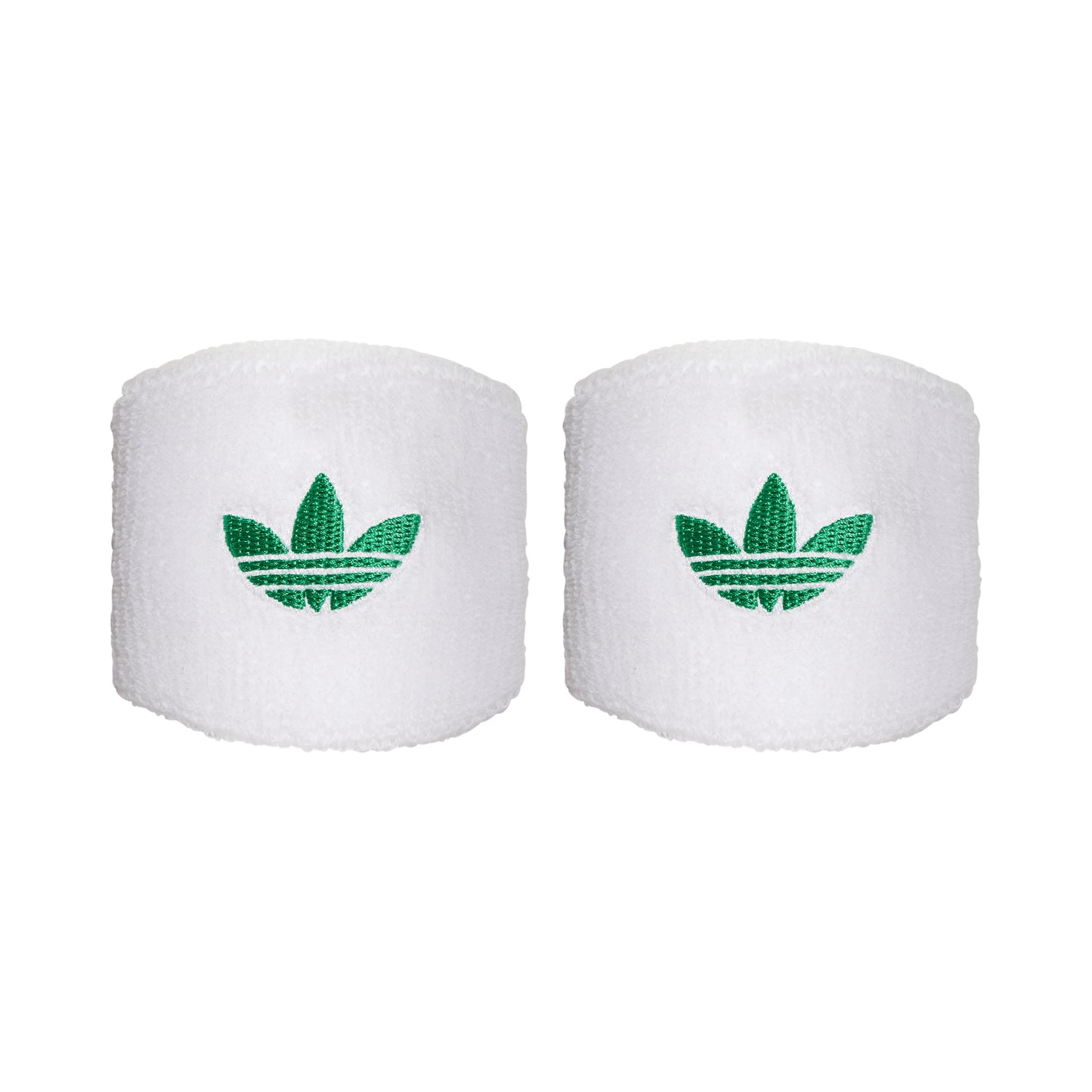 adidas Svettband kort - vit, grön adidas Svettband kort - vit, grön