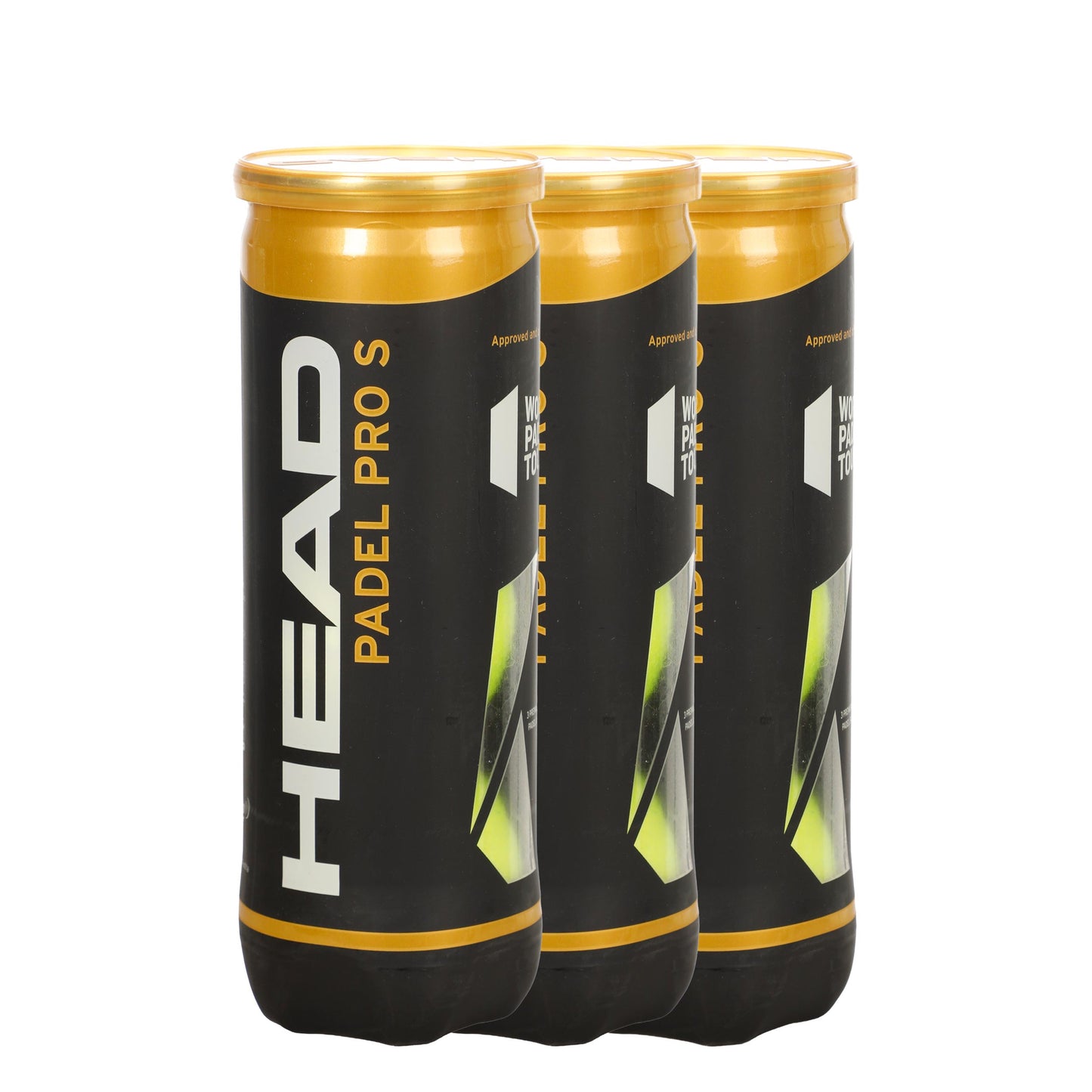 HEAD 3x 3-pack rör Padel Pro S HEAD 3x 3-pack rör Padel Pro S