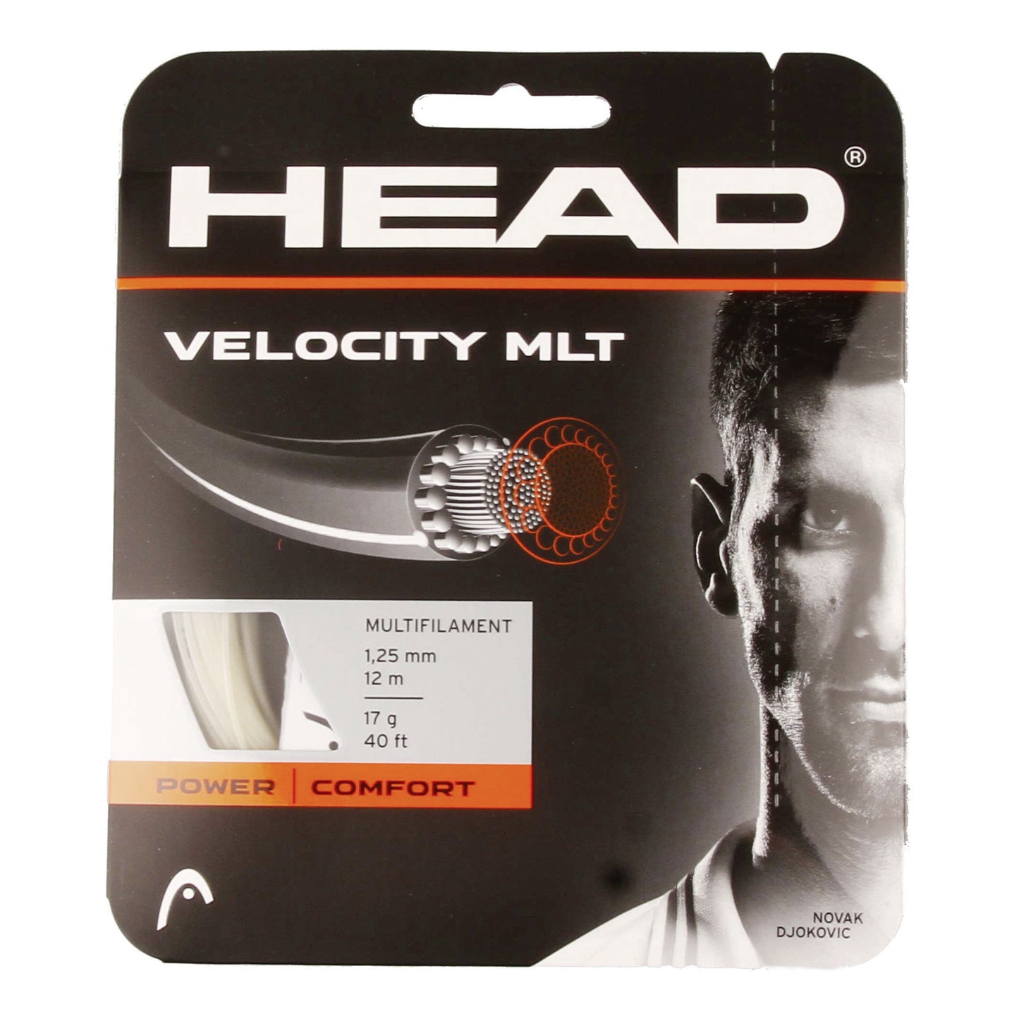 HEAD Velocity MLT Strängset 12m-Naturfärger HEAD Velocity MLT Strängset 12m-Naturfärger