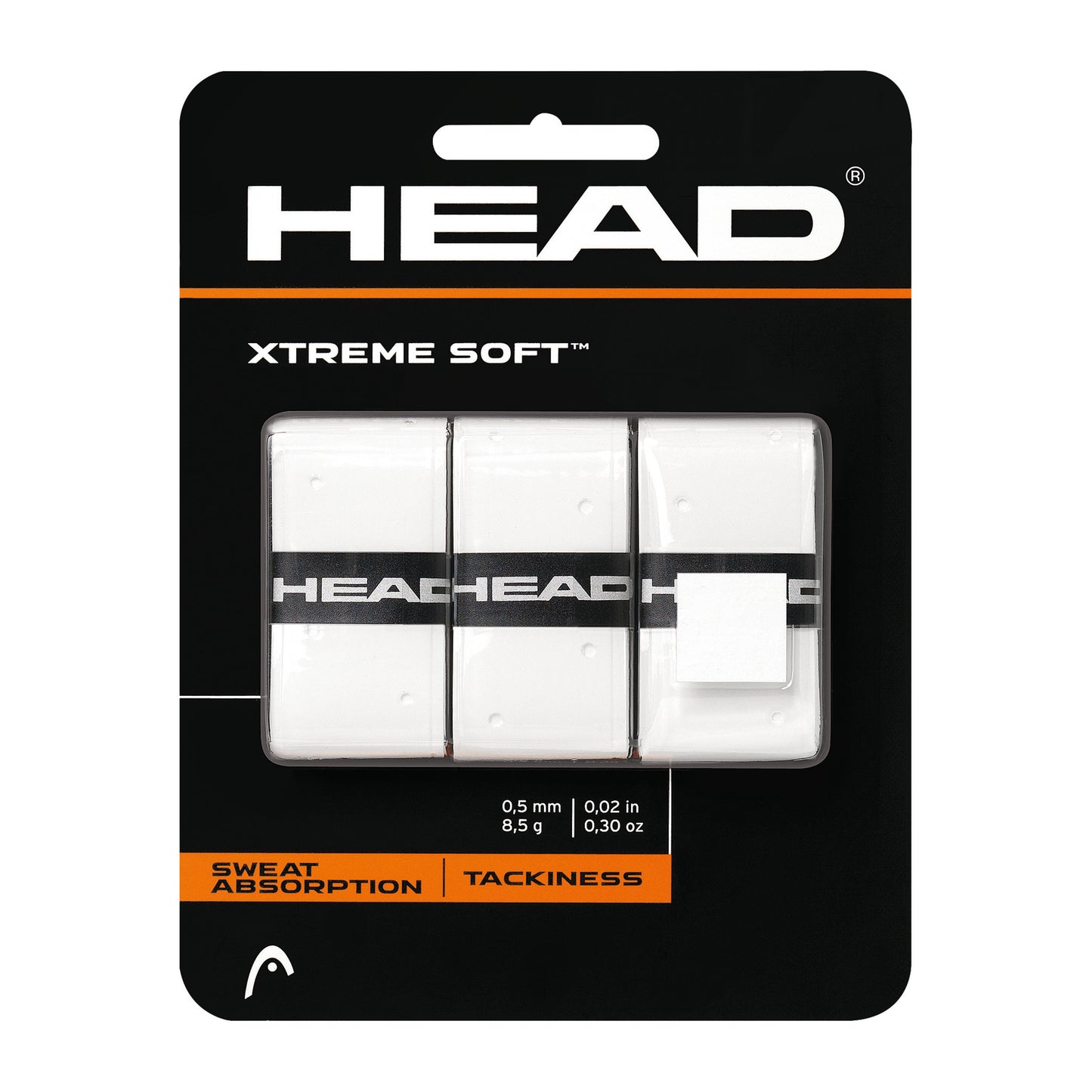 HEAD Xtreme Soft 3-pack - vit HEAD Xtreme Soft 3-pack - vit