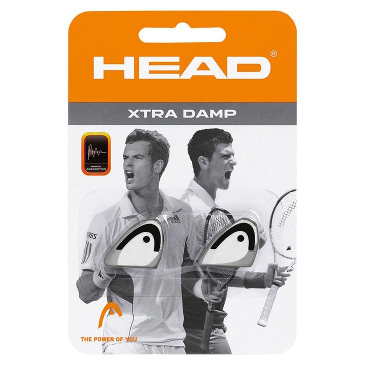 HEAD Xtra Damp Pack Dämpare 2-pack-Vit HEAD Xtra Damp Pack Dämpare 2-pack-Vit