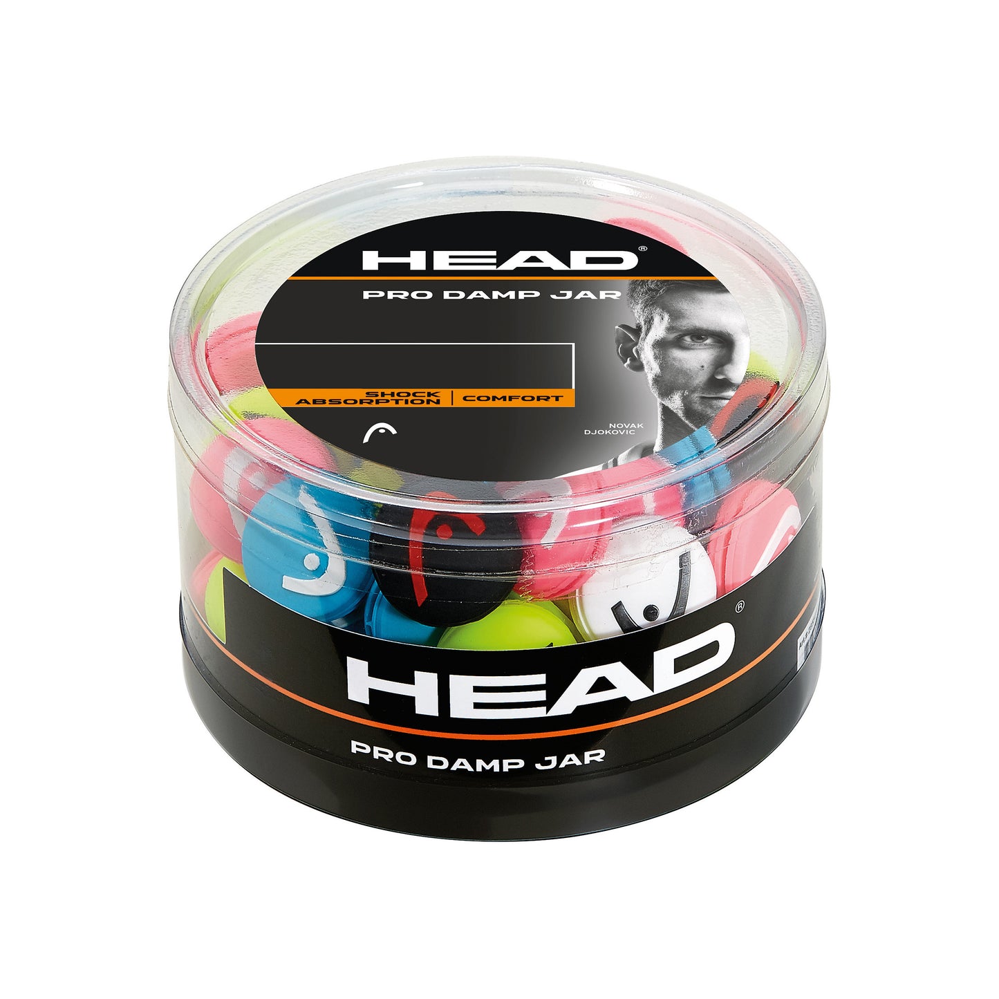 HEAD Pro Damp Mixed Dämpare 70-pack Låda-Flerfärgad HEAD Pro Damp Mixed Dämpare 70-pack Låda-Flerfärgad