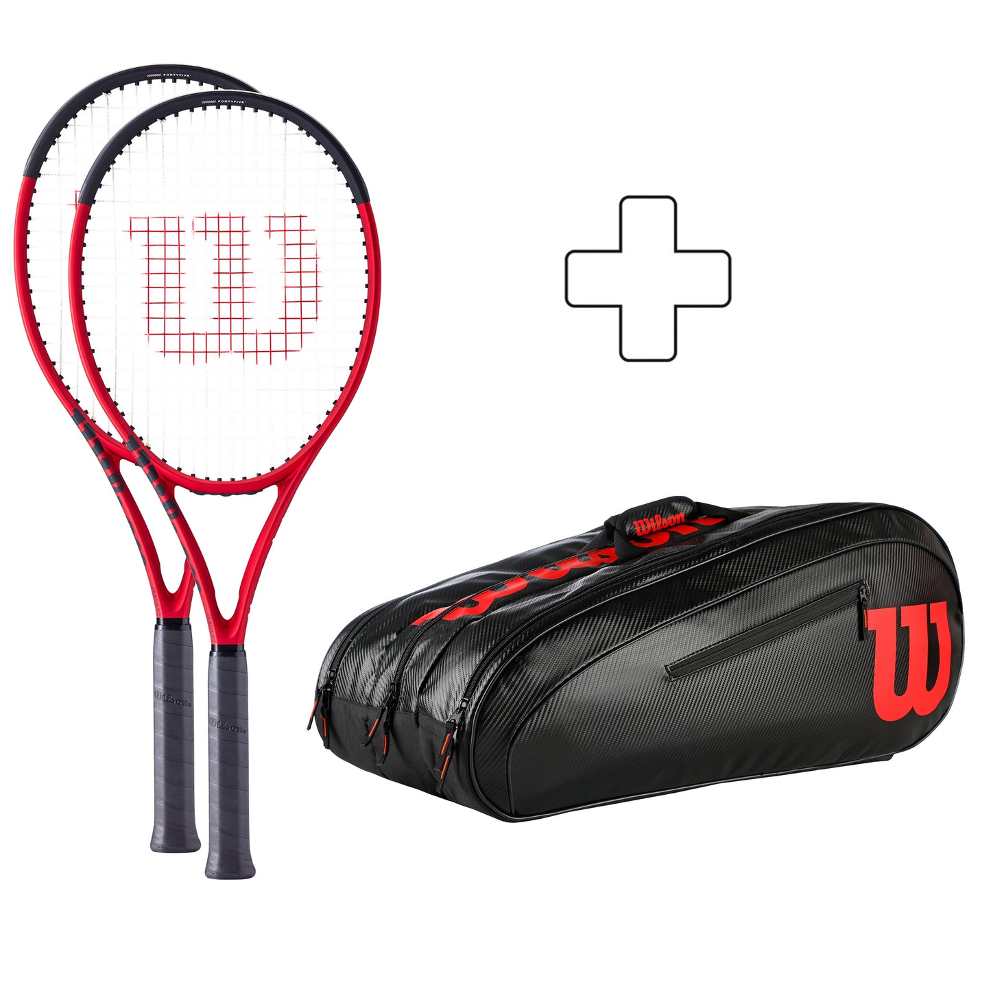 Wilson 2x Clash 100 V2.0 Plus racketväska Wilson 2x Clash 100 V2.0 Plus racketväska