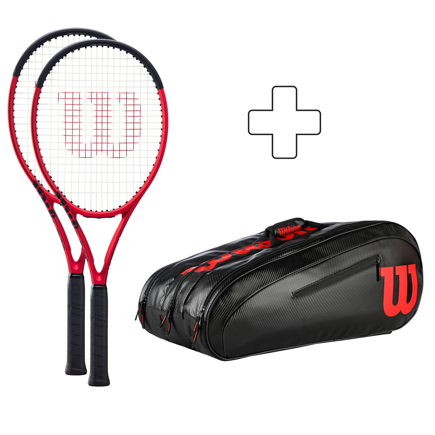 Wilson 2x Clash 100 Pro V2.0 Plus racketväska Wilson 2x Clash 100 Pro V2.0 Plus racketväska