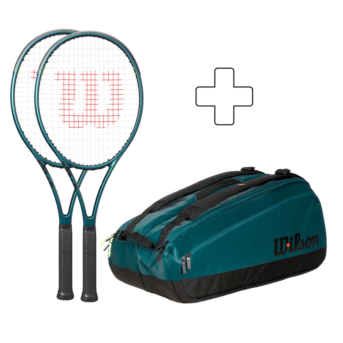 Wilson 2x 104 v9 Plus racketväska Wilson 2x 104 v9 Plus racketväska