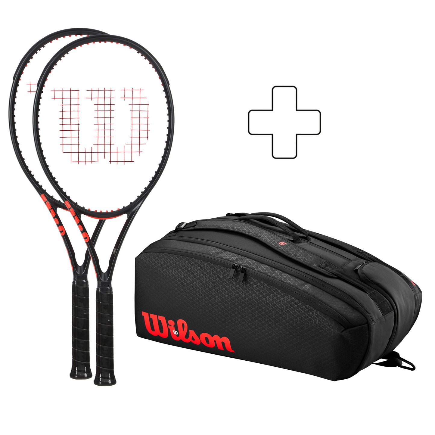 Wilson 2x Clash 100 Pro V3.0 Plus racketväska Wilson 2x Clash 100 Pro V3.0 Plus racketväska
