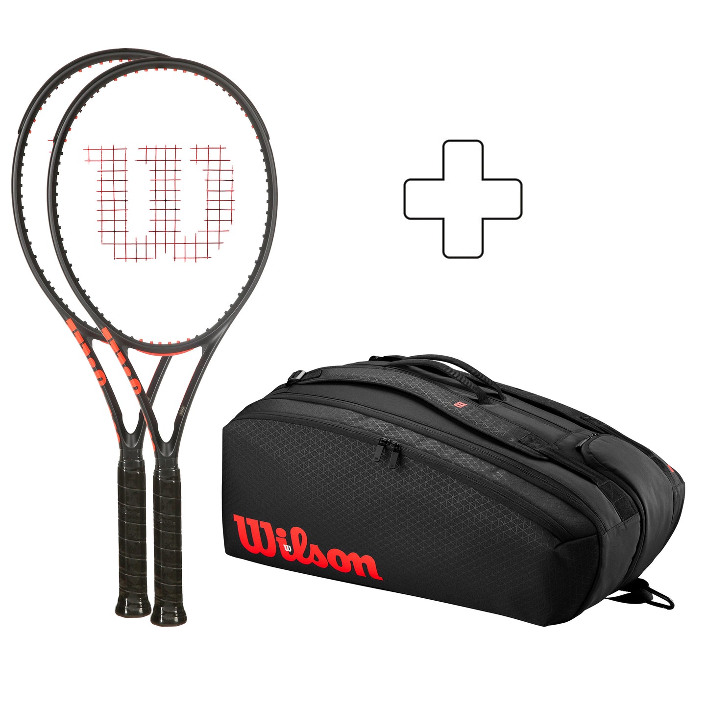 Wilson 2x Clash 100 V3.0 Plus racketväska Wilson 2x Clash 100 V3.0 Plus racketväska