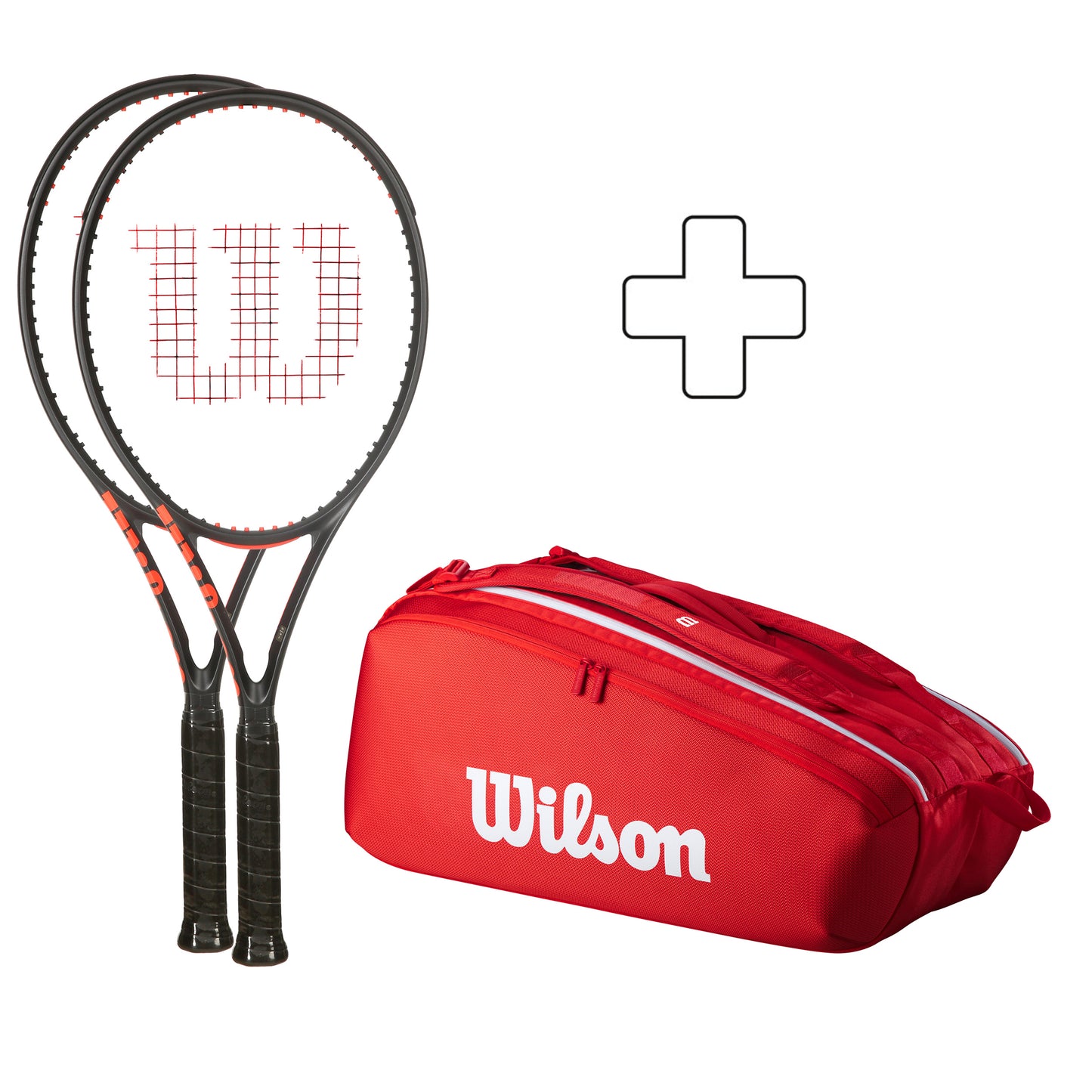 Wilson 2x Clash 100 V3.0 Plus racketväska Wilson 2x Clash 100 V3.0 Plus racketväska