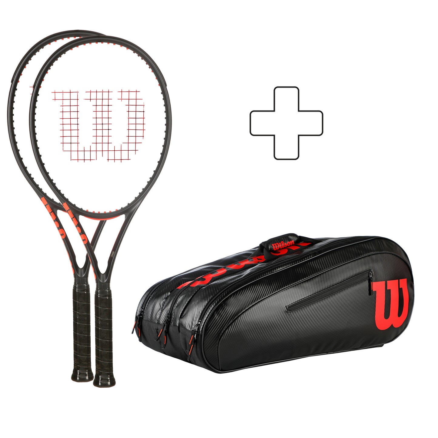 Wilson 2x Clash 100 V3.0 Plus racketväska Wilson 2x Clash 100 V3.0 Plus racketväska