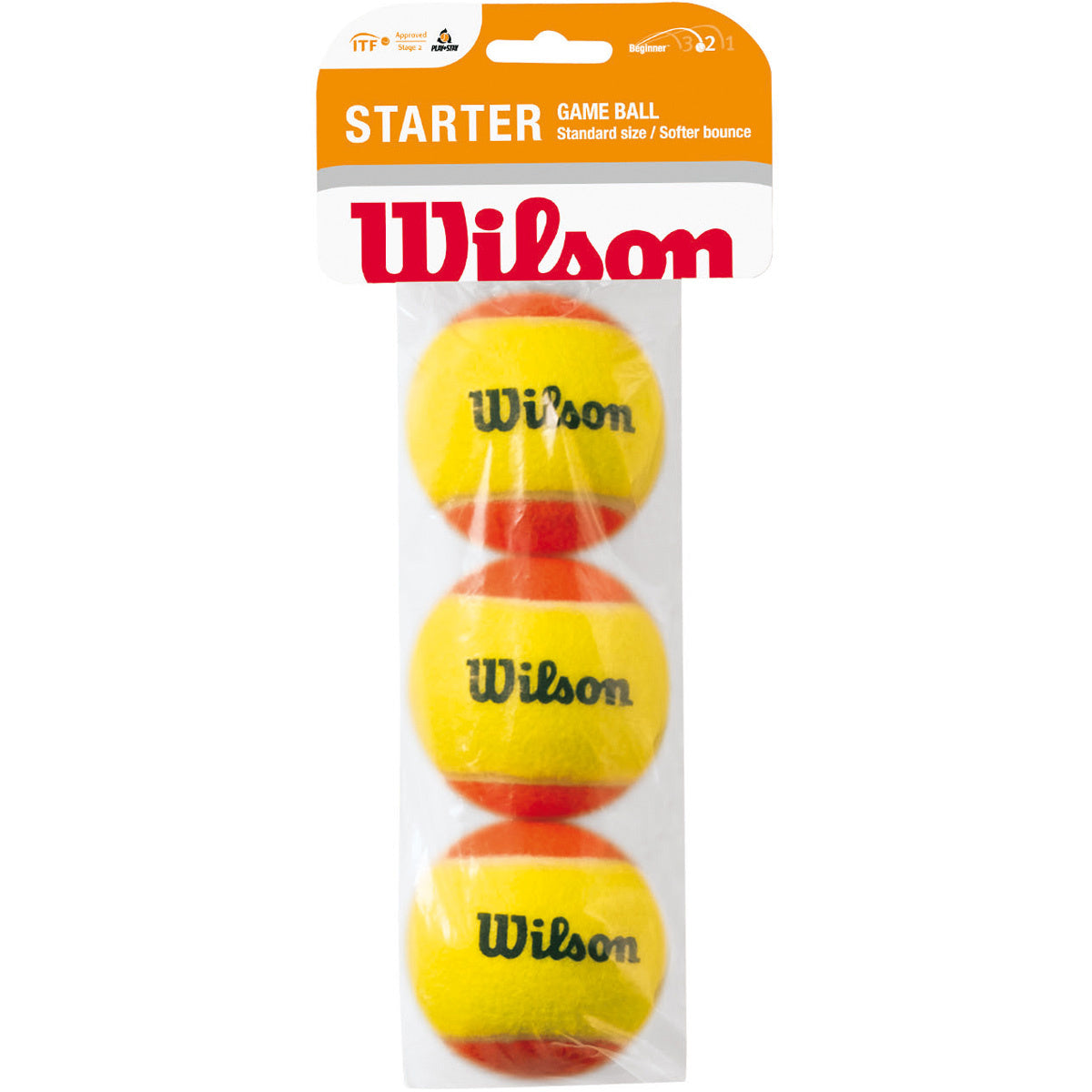 Wilson Starter Balls (Stage 2) 3-pack Påse Wilson Starter Balls (Stage 2) 3-pack Påse