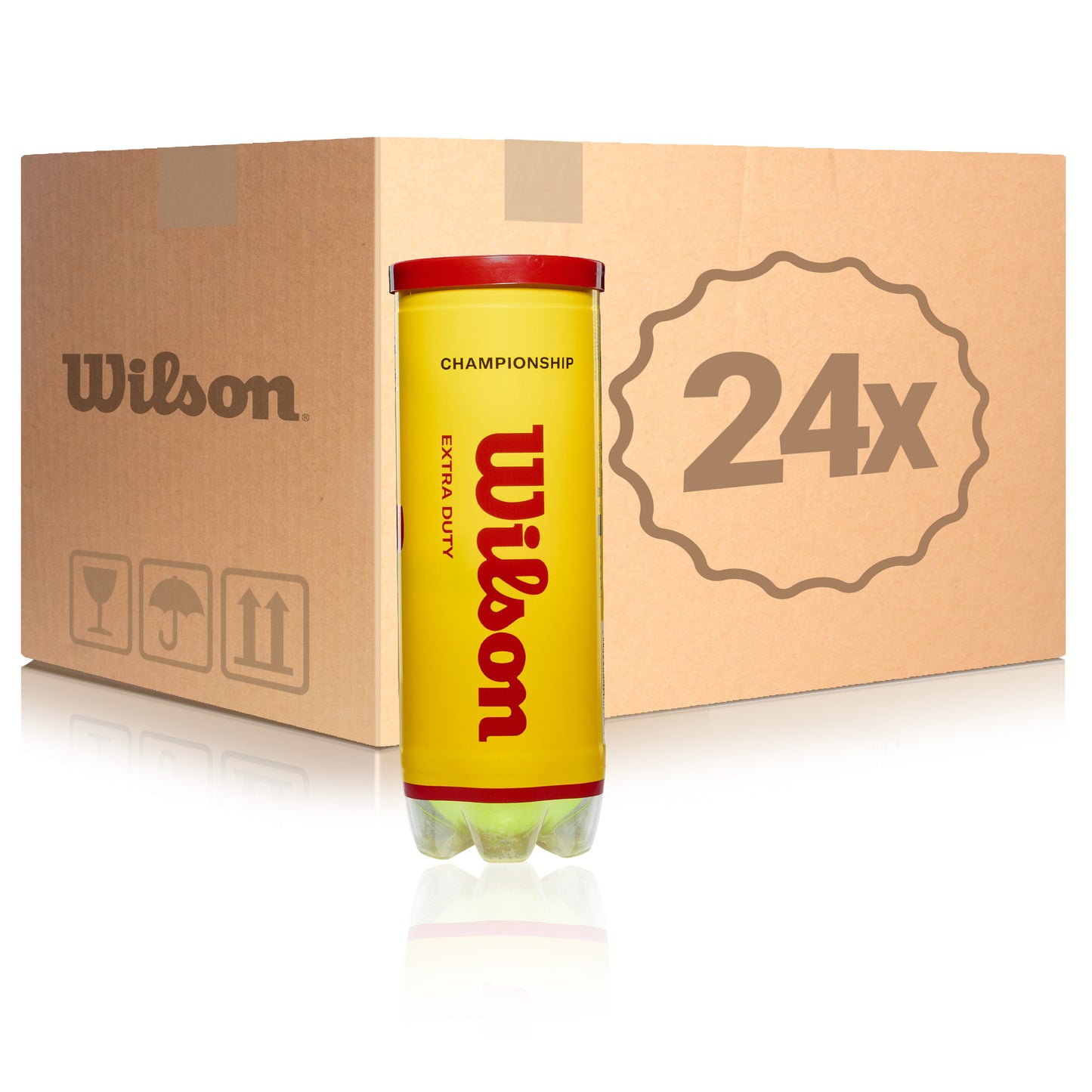 Wilson 24x 3-pack rör championship I kartong Wilson 24x 3-pack rör championship I kartong