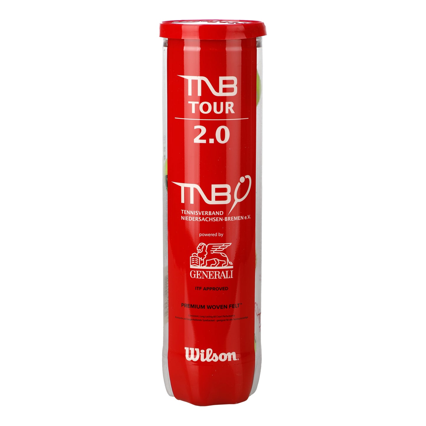 Wilson TNB Tour 2.0 4-pack rör Wilson TNB Tour 2.0 4-pack rör