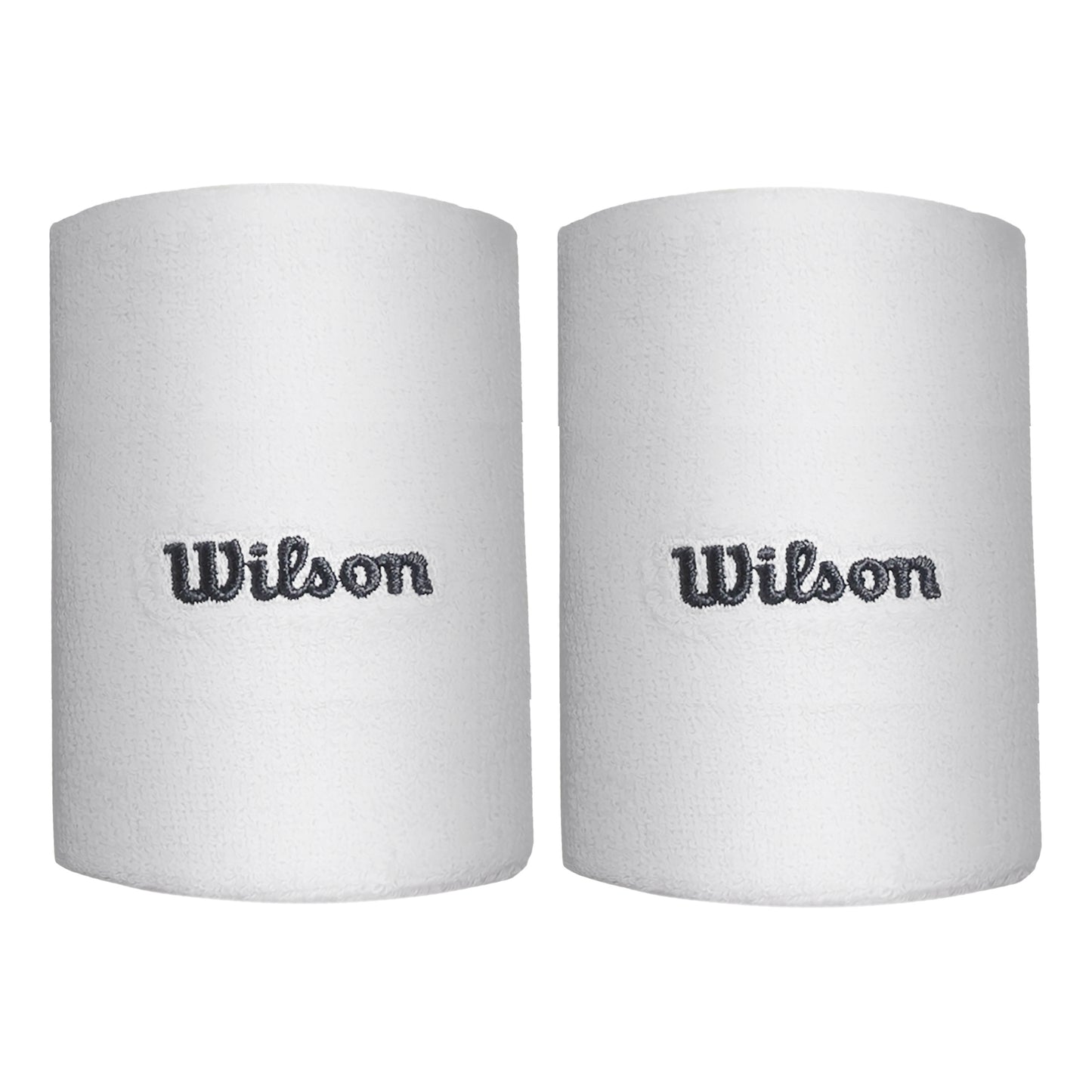 Wilson Wide Terry Svettband lång - vit Wilson Wide Terry Svettband lång - vit