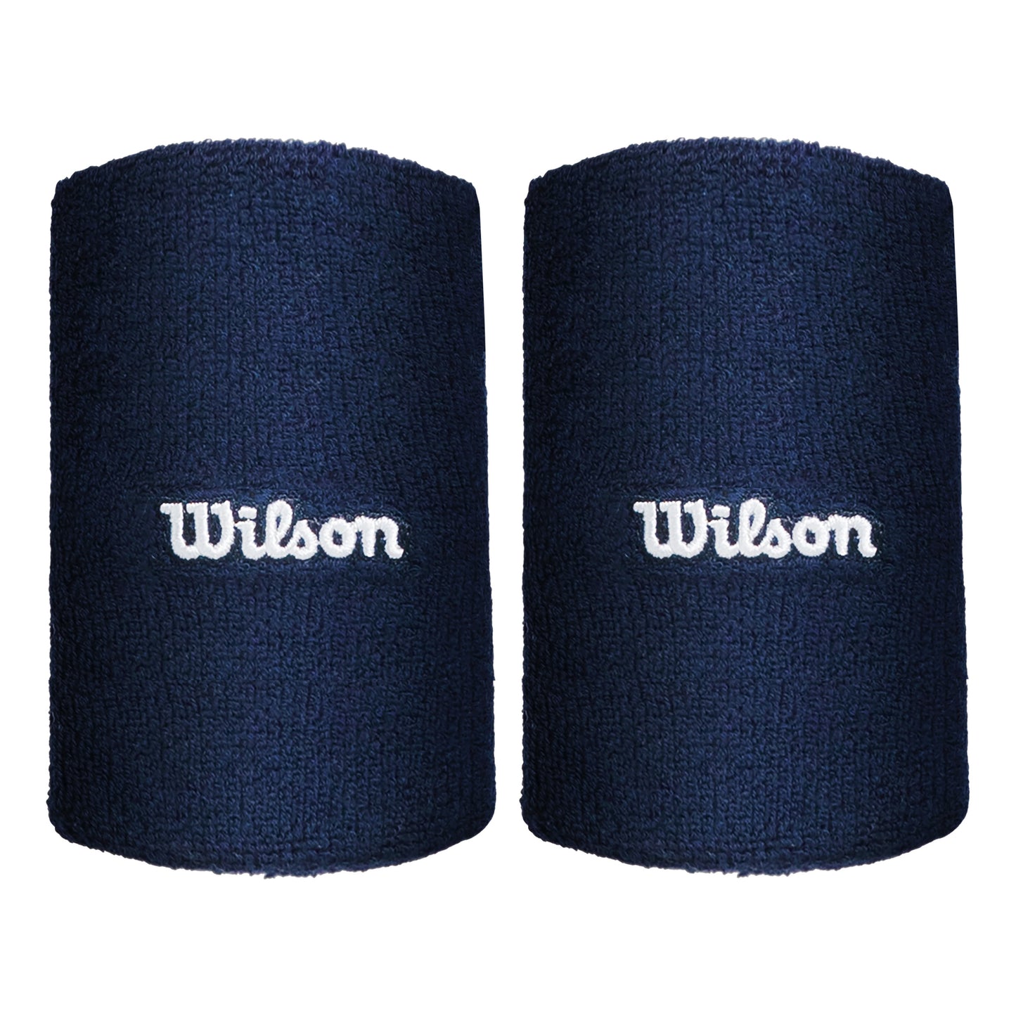 Wilson Wide Terry Svettband lång - mörkblå Wilson Wide Terry Svettband lång - mörkblå