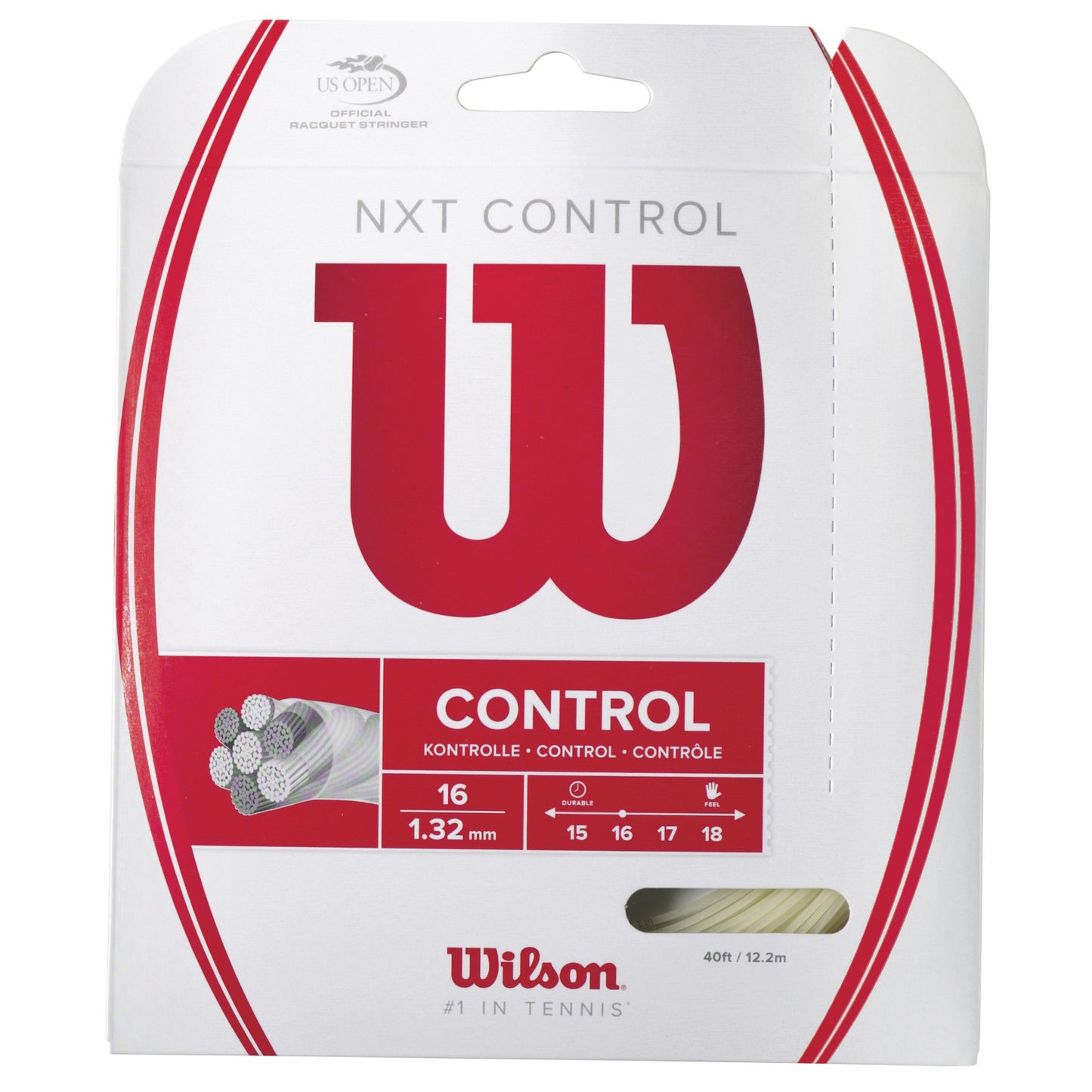 Wilson NXT Control Strängset 12,2m-Naturfärger Wilson NXT Control Strängset 12,2m-Naturfärger