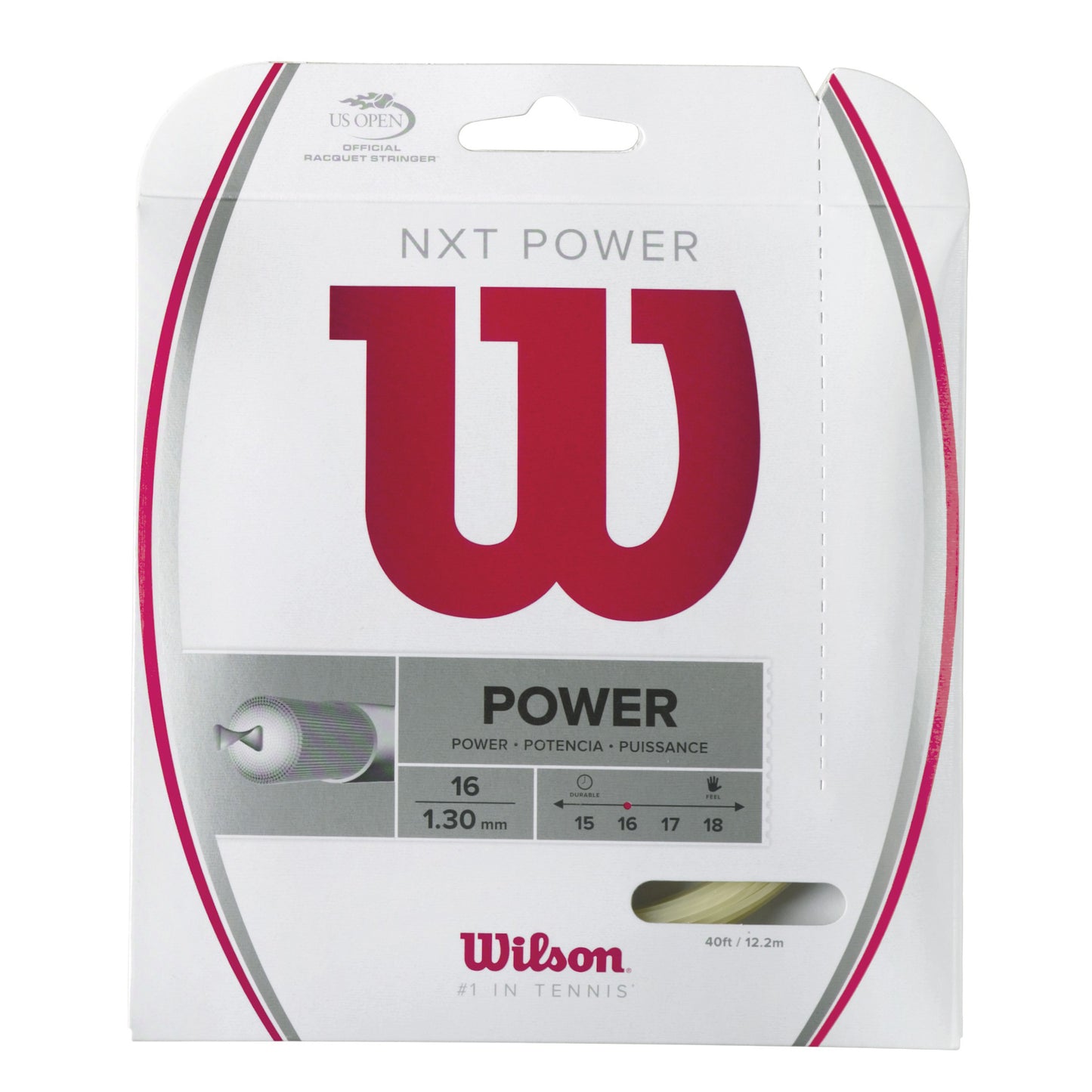 Wilson NXT Power Strängset 12,2m-Naturfärger Wilson NXT Power Strängset 12,2m-Naturfärger
