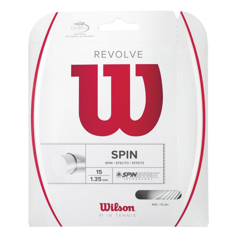 Wilson Revolve Strängset 12,2m-Vit Wilson Revolve Strängset 12,2m-Vit