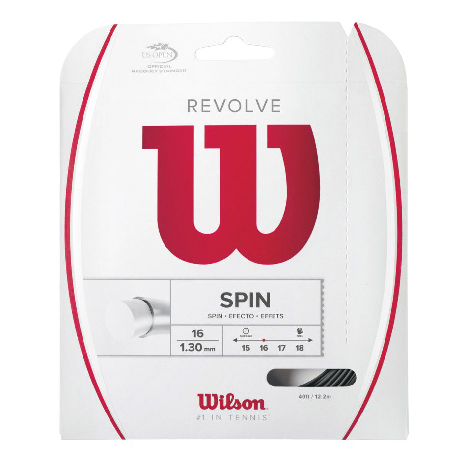 Wilson Revolve Strängset 12,2m-Svart Wilson Revolve Strängset 12,2m-Svart
