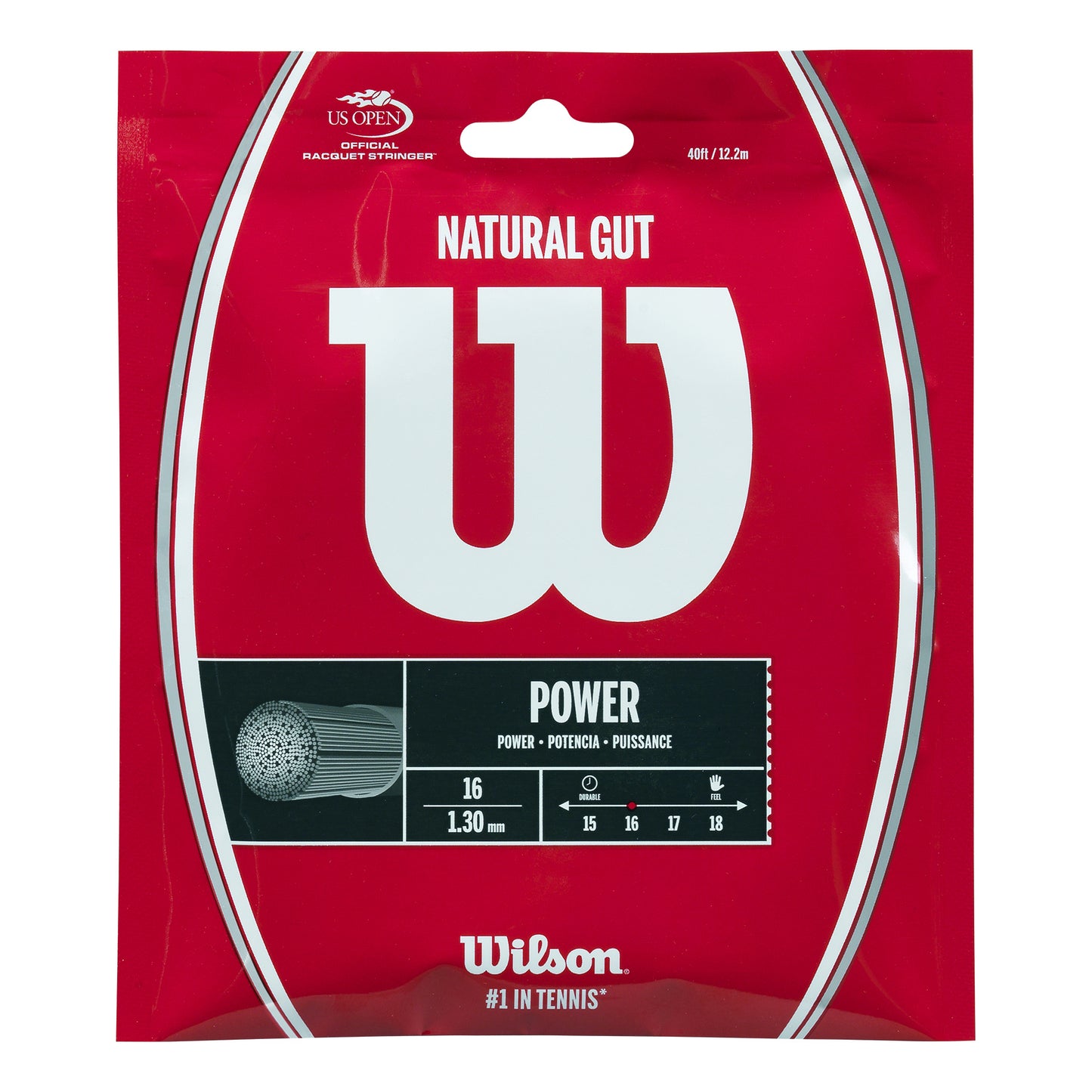 Wilson Natural Gut Strängset 12,2m - naturfärger Wilson Natural Gut Strängset 12,2m - naturfärger