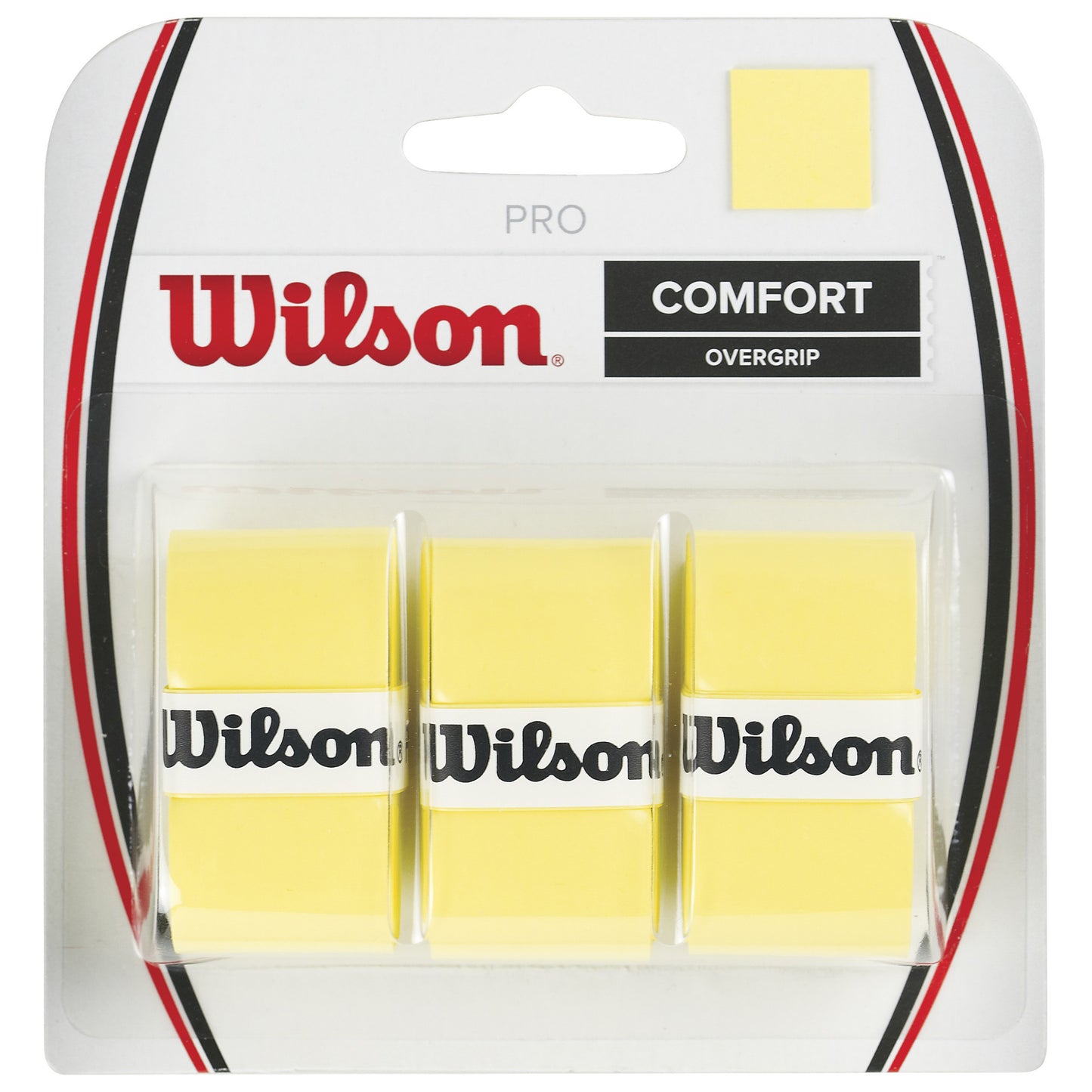 Wilson Pro Overgrip 3-pack - gul Wilson Pro Overgrip 3-pack - gul