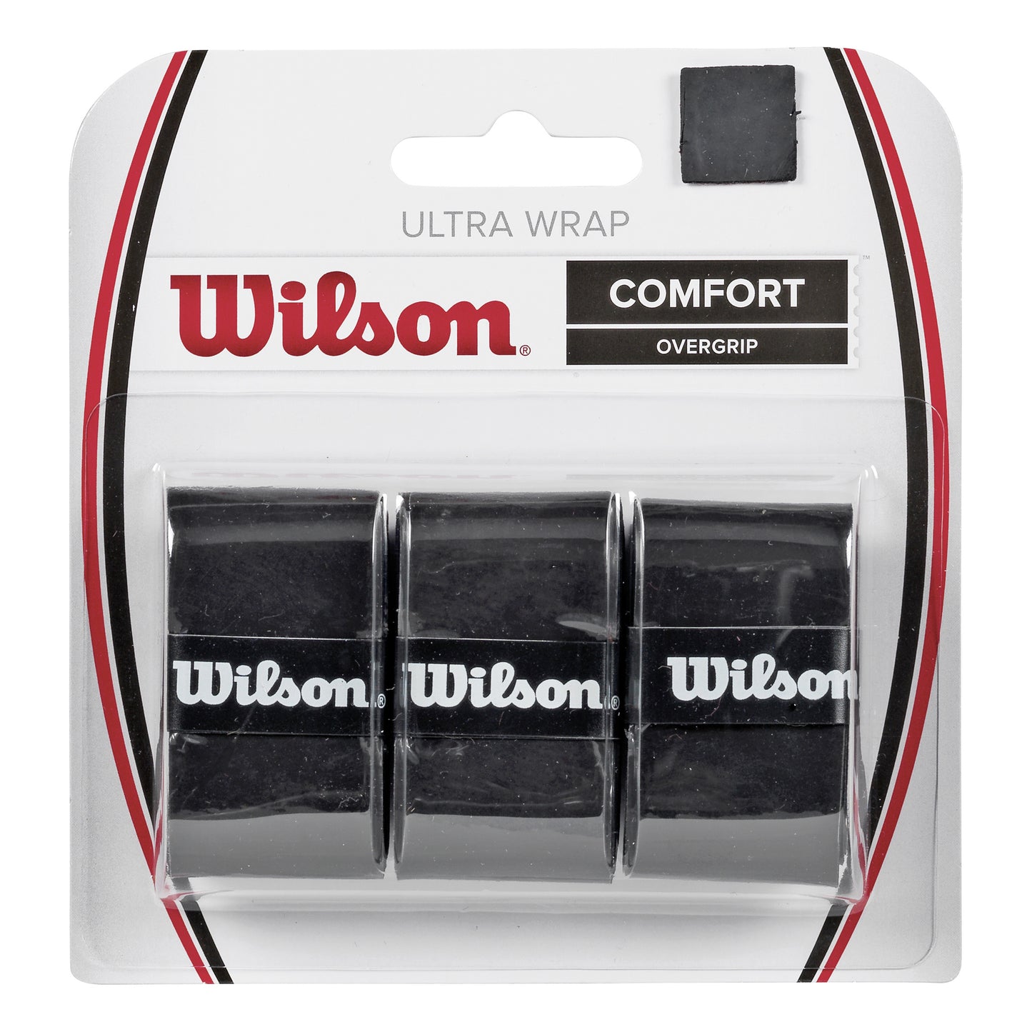 Wilson Ultra Wrap 3-pack-Svart Wilson Ultra Wrap 3-pack-Svart
