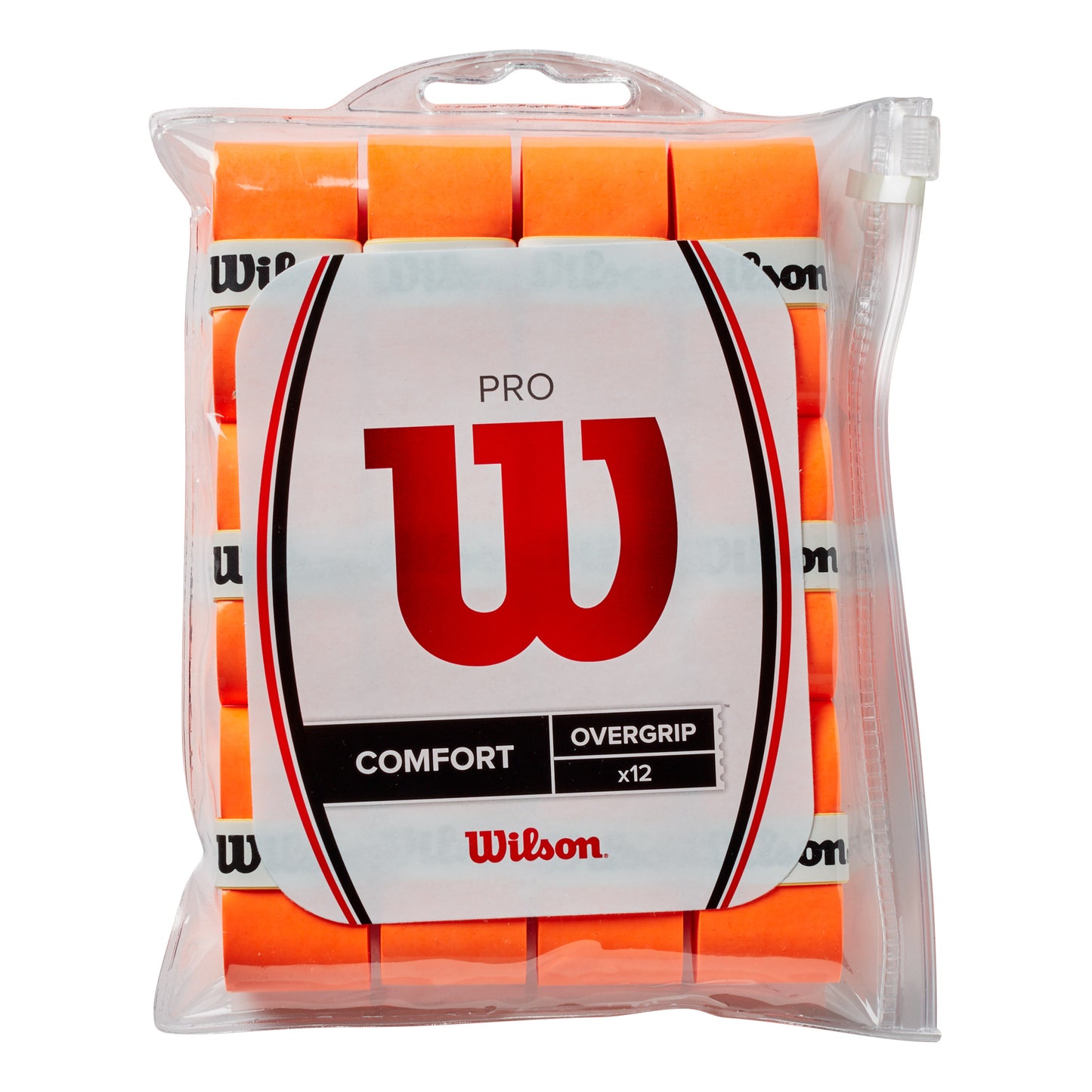 Wilson Burn Pro Overgrip 12-pack-Orange Wilson Burn Pro Overgrip 12-pack-Orange