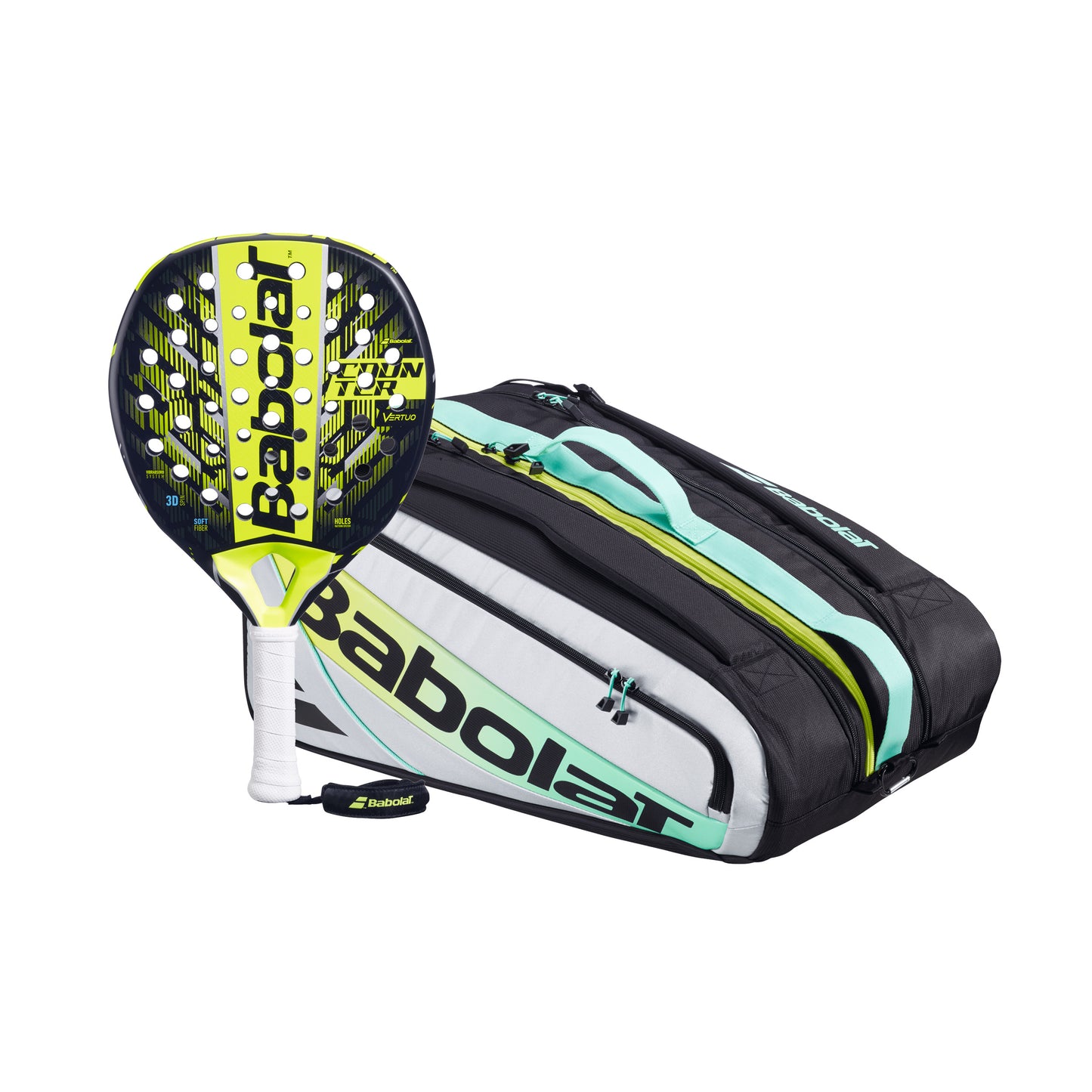 Babolat Counter Vertuo 2025 Plus racketväska Babolat Counter Vertuo 2025 Plus racketväska