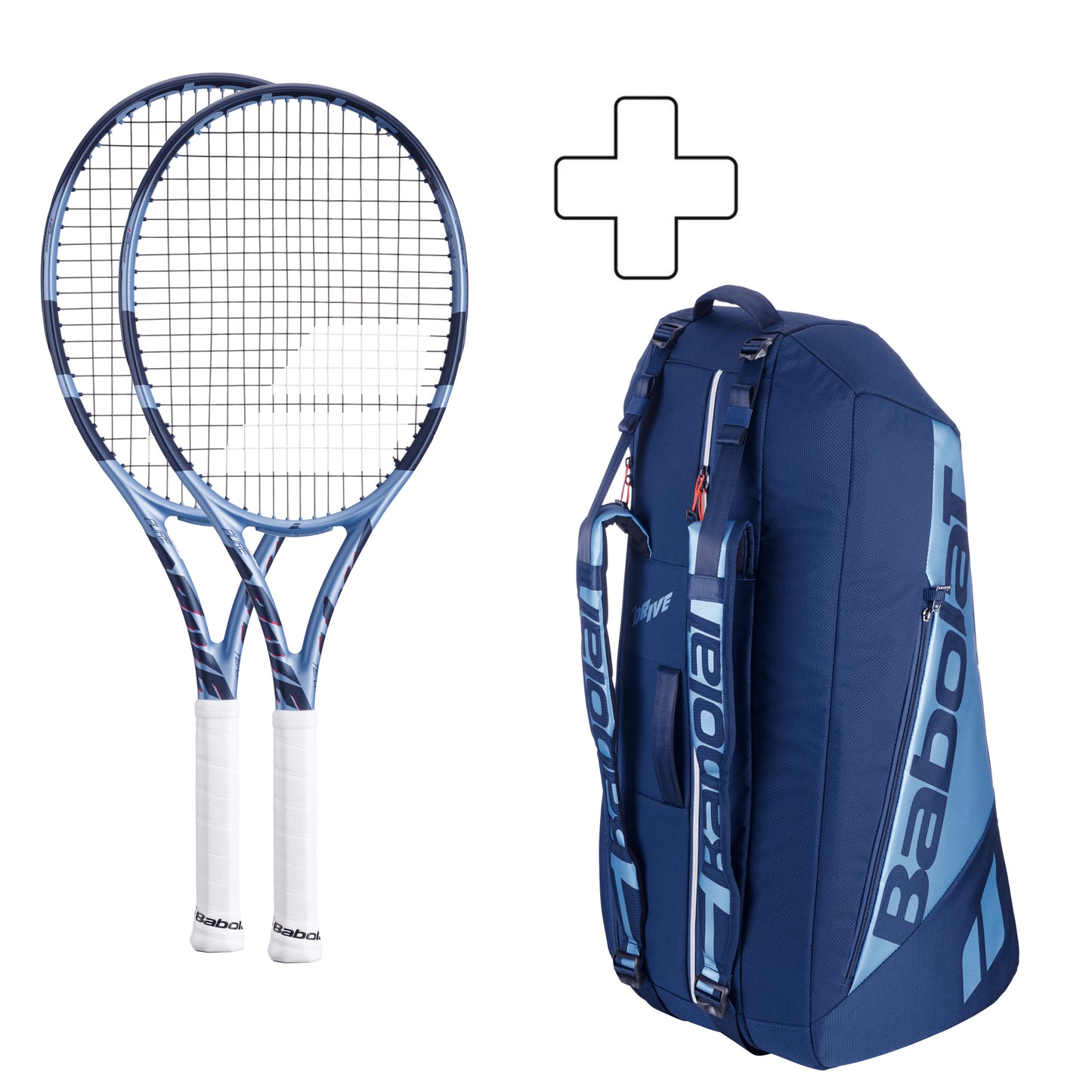 Babolat 2x Pure Drive Team Plus racketväska Babolat 2x Pure Drive Team Plus racketväska
