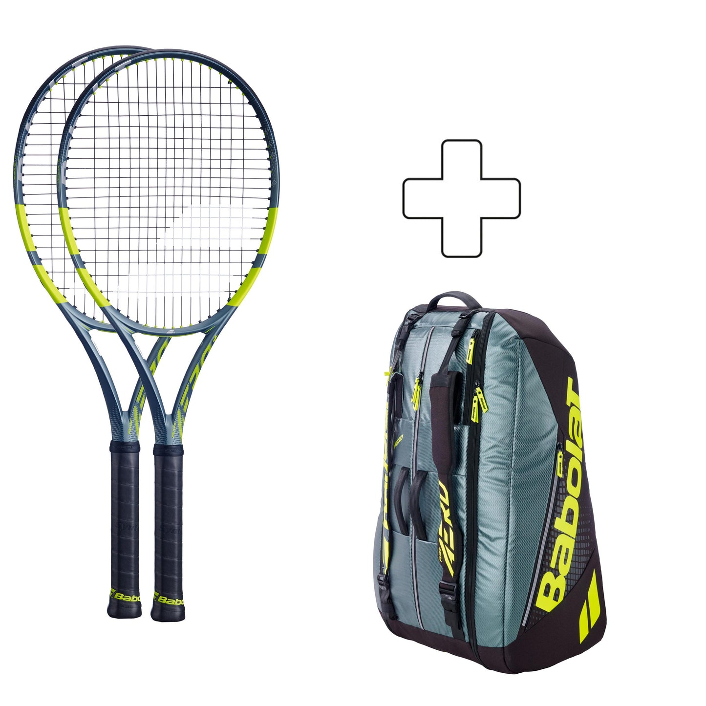 Babolat 2x Pure Aero + Plus racketväska Babolat 2x Pure Aero + Plus racketväska