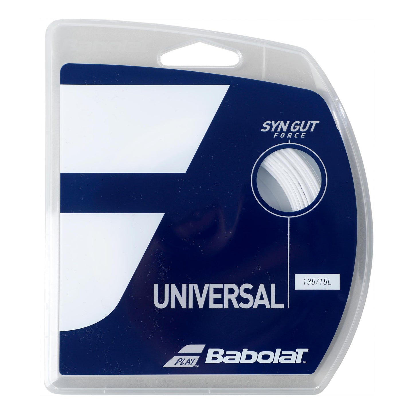 Babolat Synthetic Gut Force Strängset 12m - vit Babolat Synthetic Gut Force Strängset 12m - vit