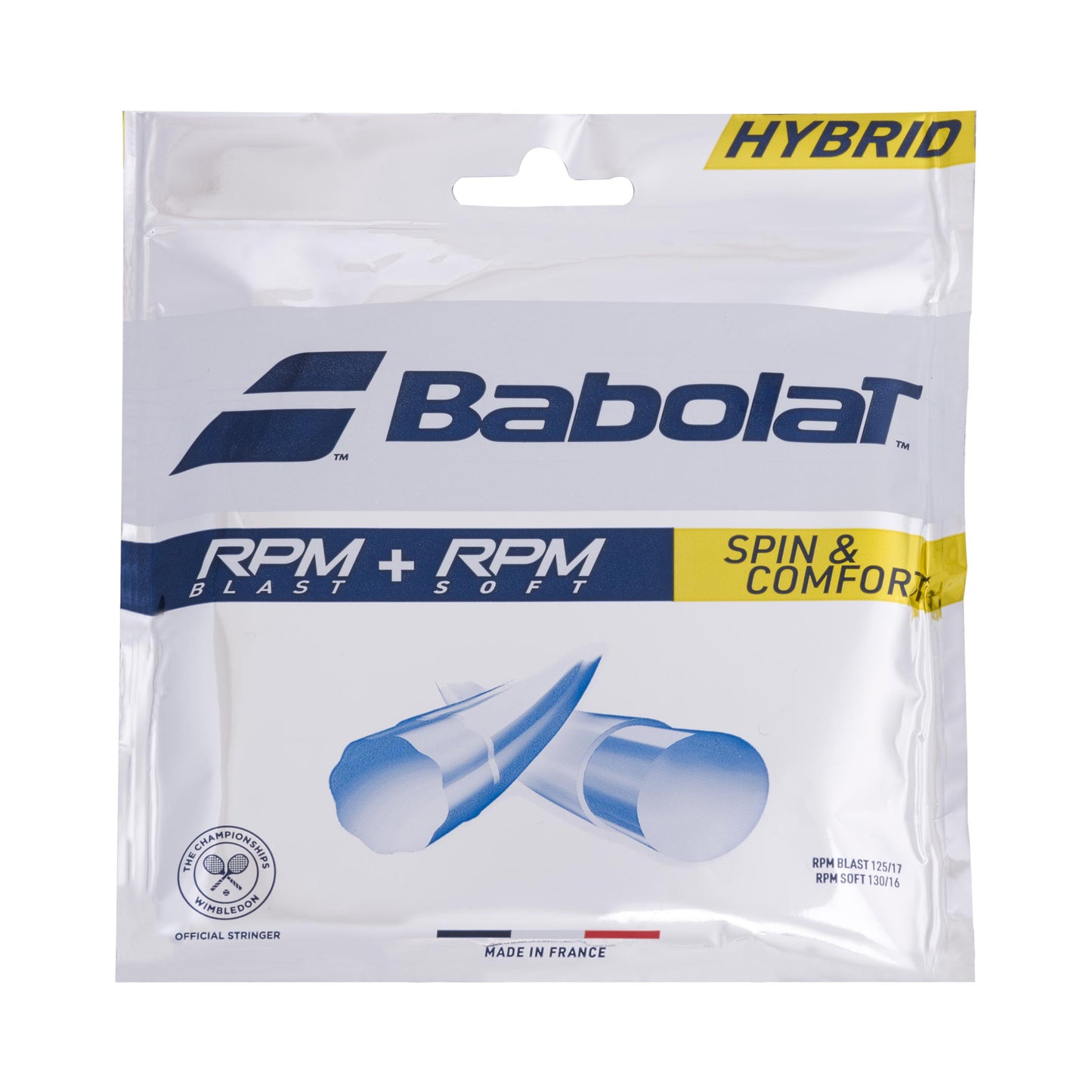 Babolat RPM Blast 125 + RPM Soft 130 Strängset-Grå Babolat RPM Blast 125 + RPM Soft 130 Strängset-Grå