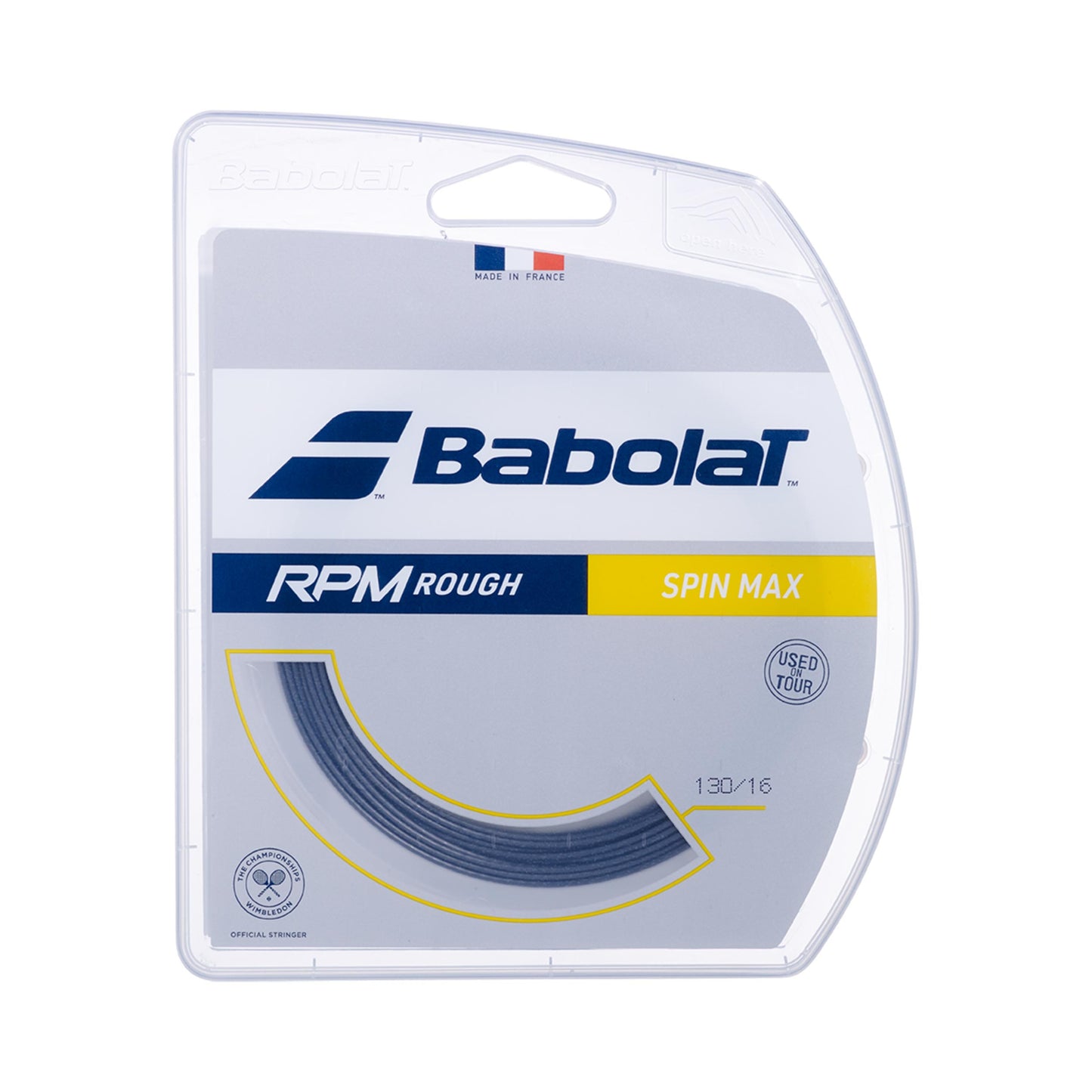 Babolat RPM Rough Strängset 12m-Grå Babolat RPM Rough Strängset 12m-Grå