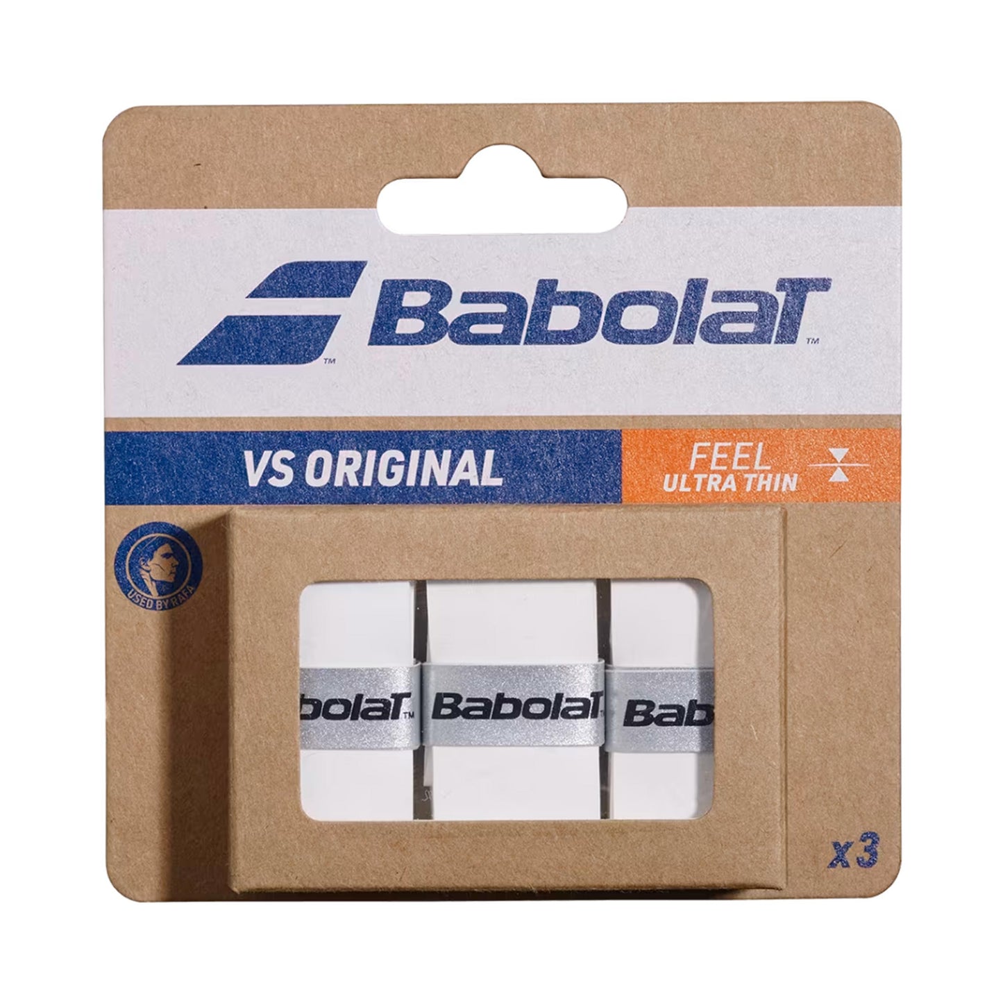 Babolat VS Grip Original 3-pack-Vit Babolat VS Grip Original 3-pack-Vit
