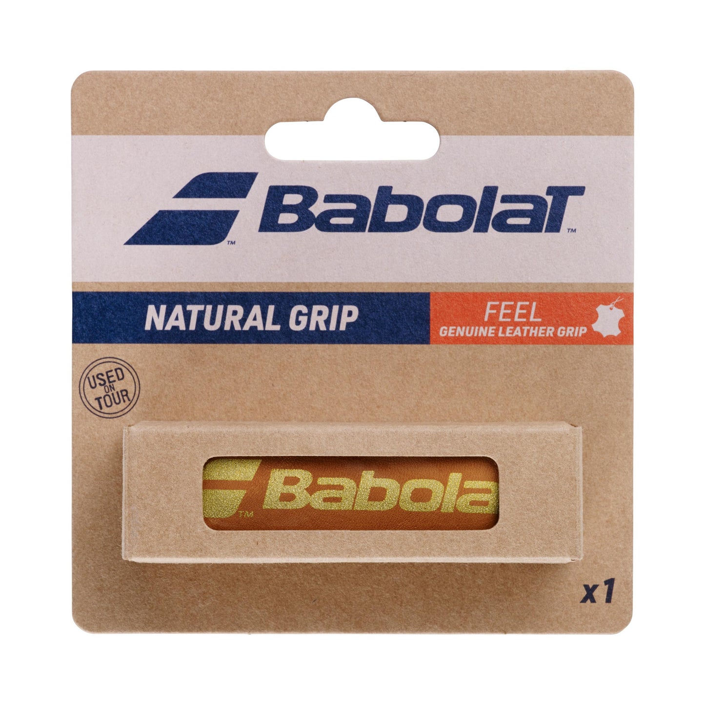 Babolat Natural Grip Enpack-Brun Babolat Natural Grip Enpack-Brun