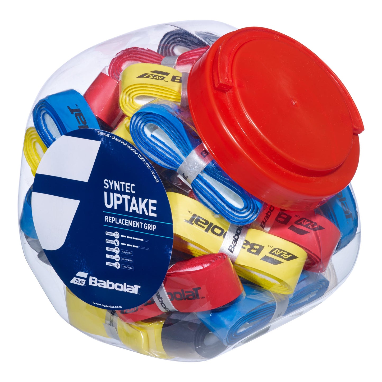 Babolat Syntec Uptake 30-pack-Flerfärgad Babolat Syntec Uptake 30-pack-Flerfärgad