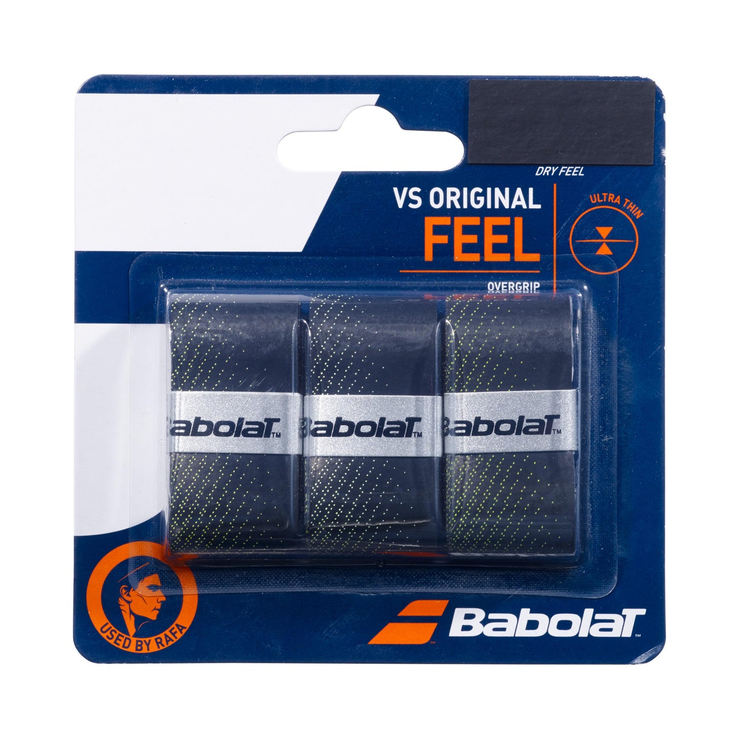 Babolat VS Grip Original 3-pack-Svart,Gul Babolat VS Grip Original 3-pack-Svart,Gul